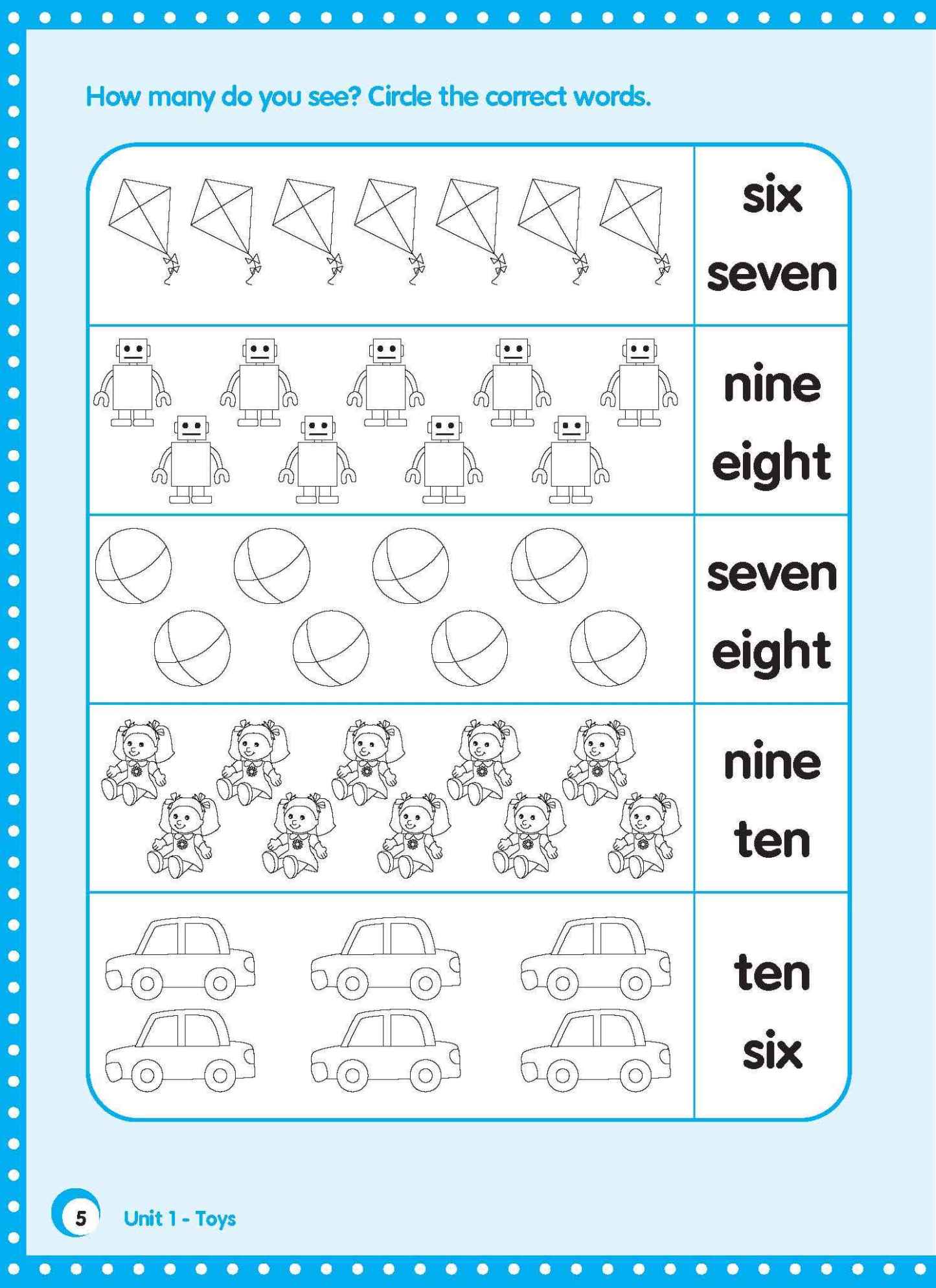 Rainbow English Activity Book Nursery B