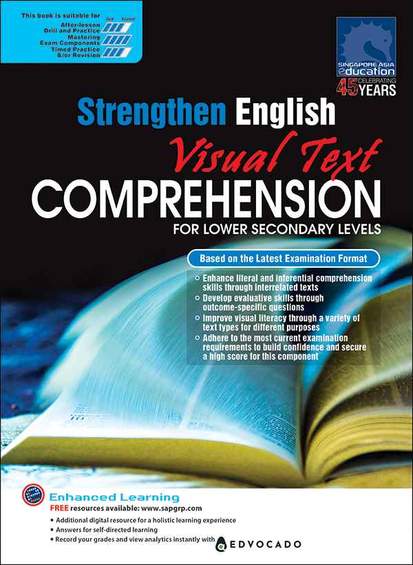 Strengthen English Visual Text COMPREHENSION FOR LOWER SECONDARY LEVELS