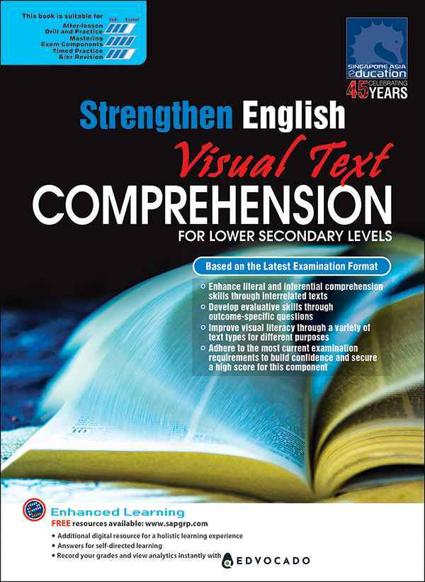 Strengthen English Visual Text COMPREHENSION FOR LOWER SECONDARY LEVELS