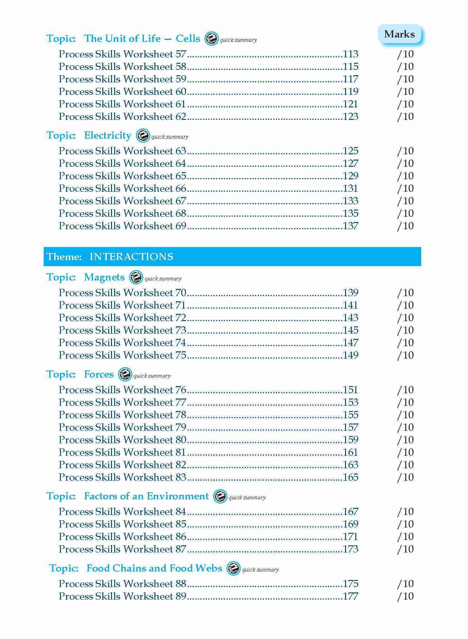 Conquer Science Process Skills for PSLE
