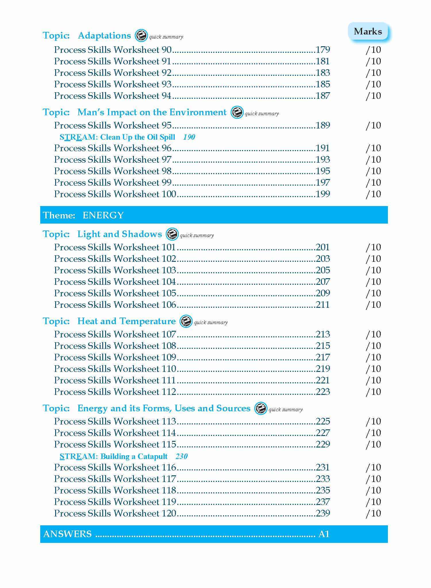 Conquer Science Process Skills for PSLE