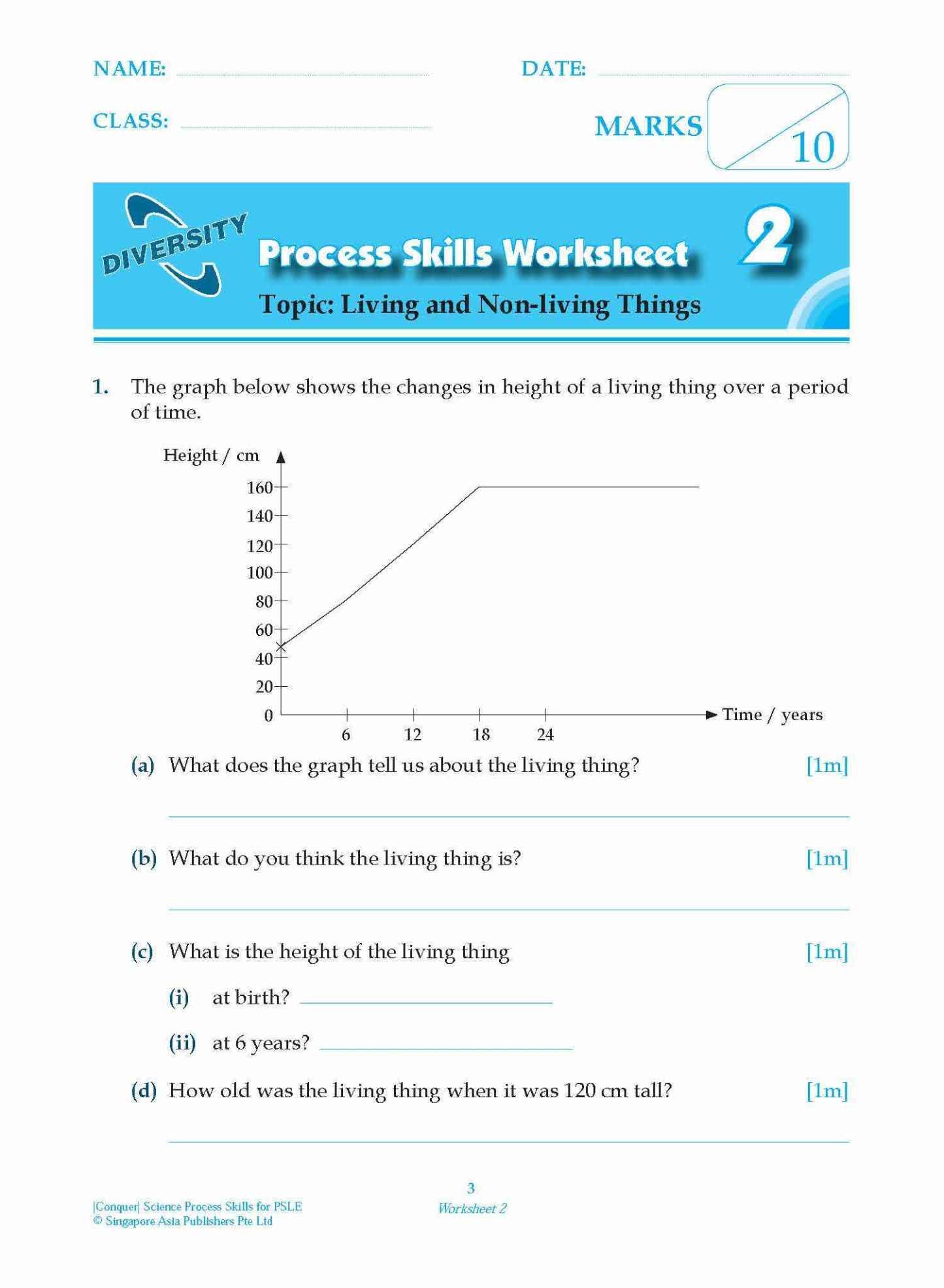 Conquer Science Process Skills for PSLE