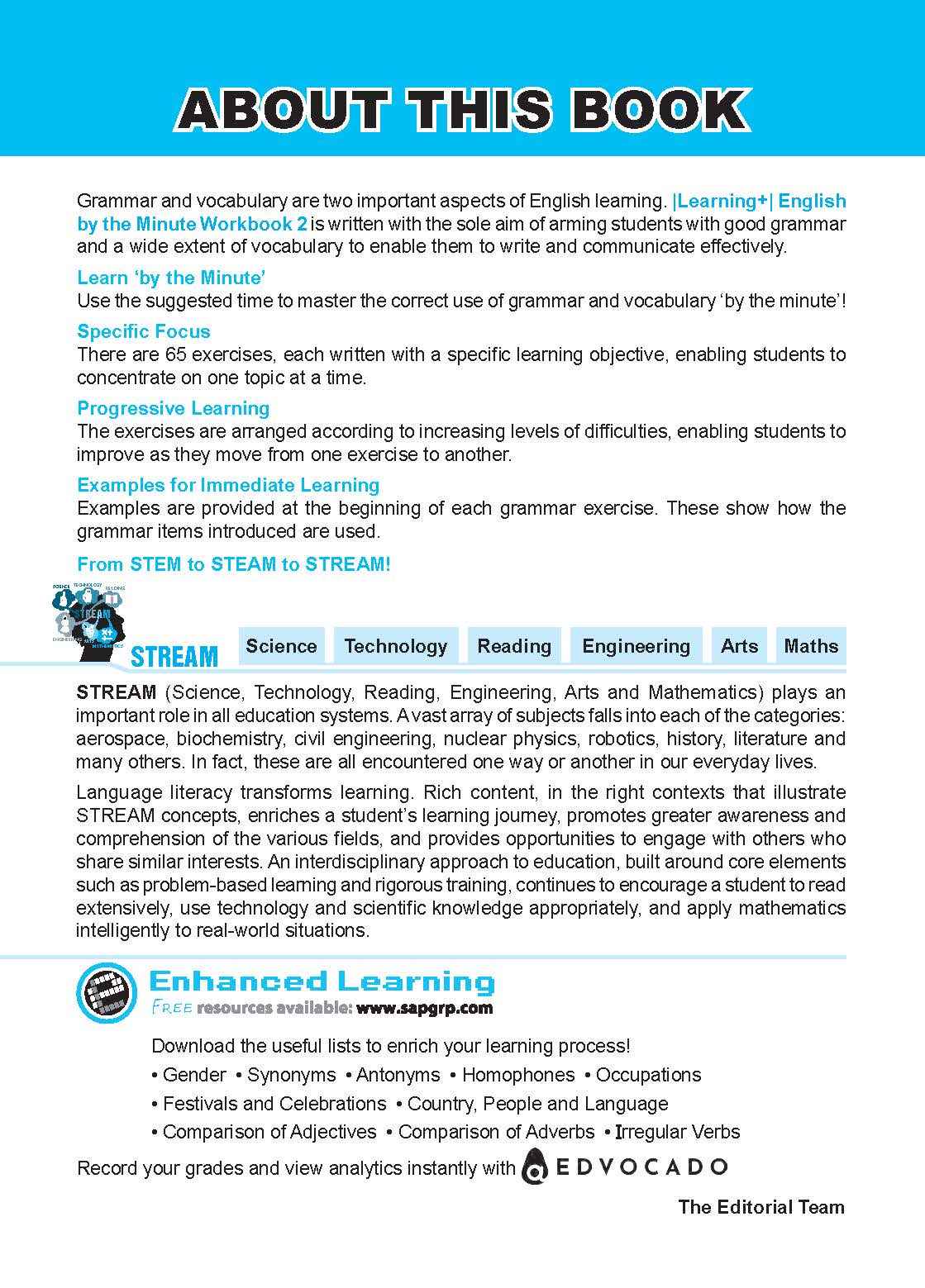 Learning+ ENGLISH by the MINUTE Workbook 2