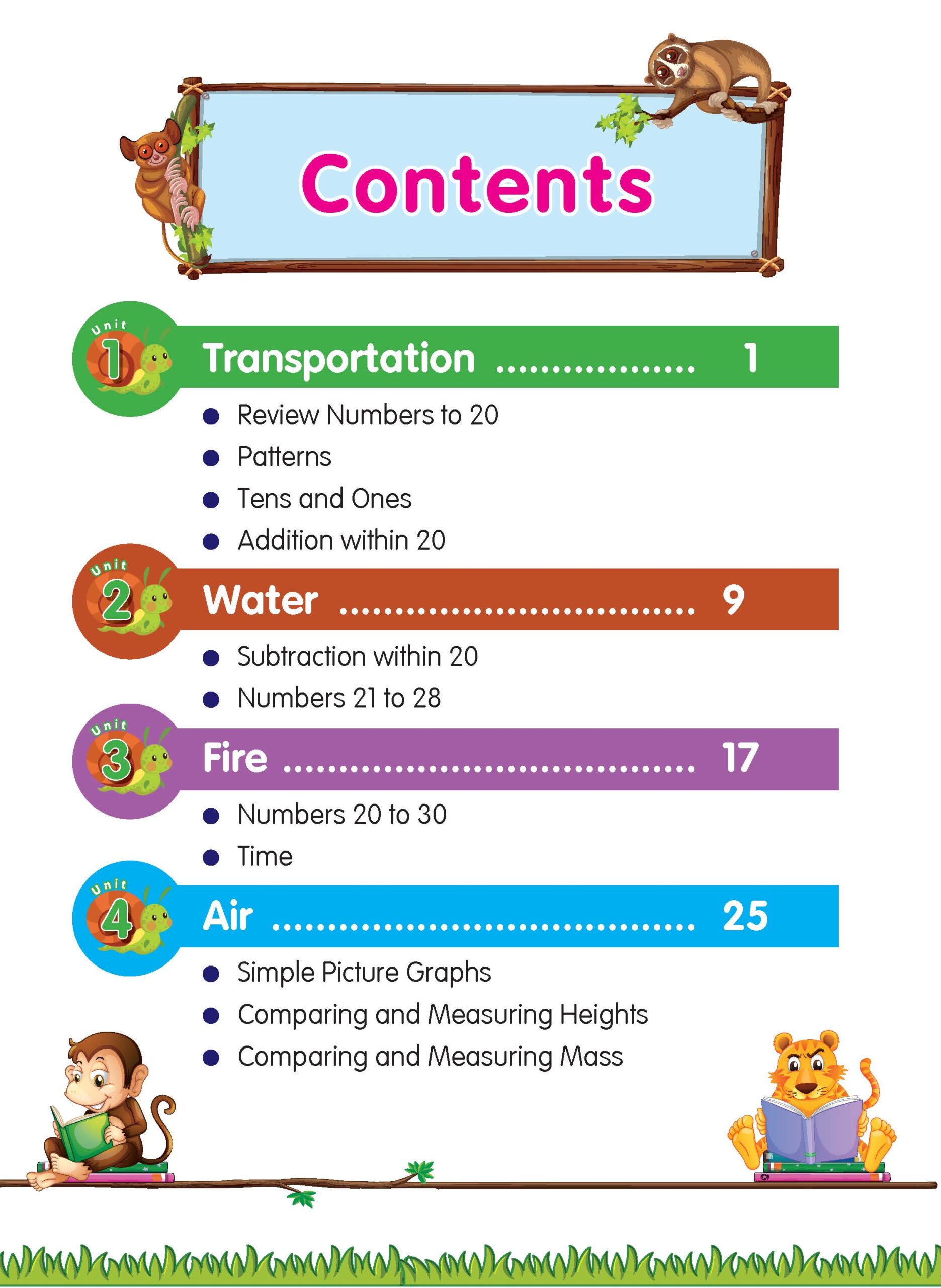 Rainbow Maths Student Book Kindergarten 2A