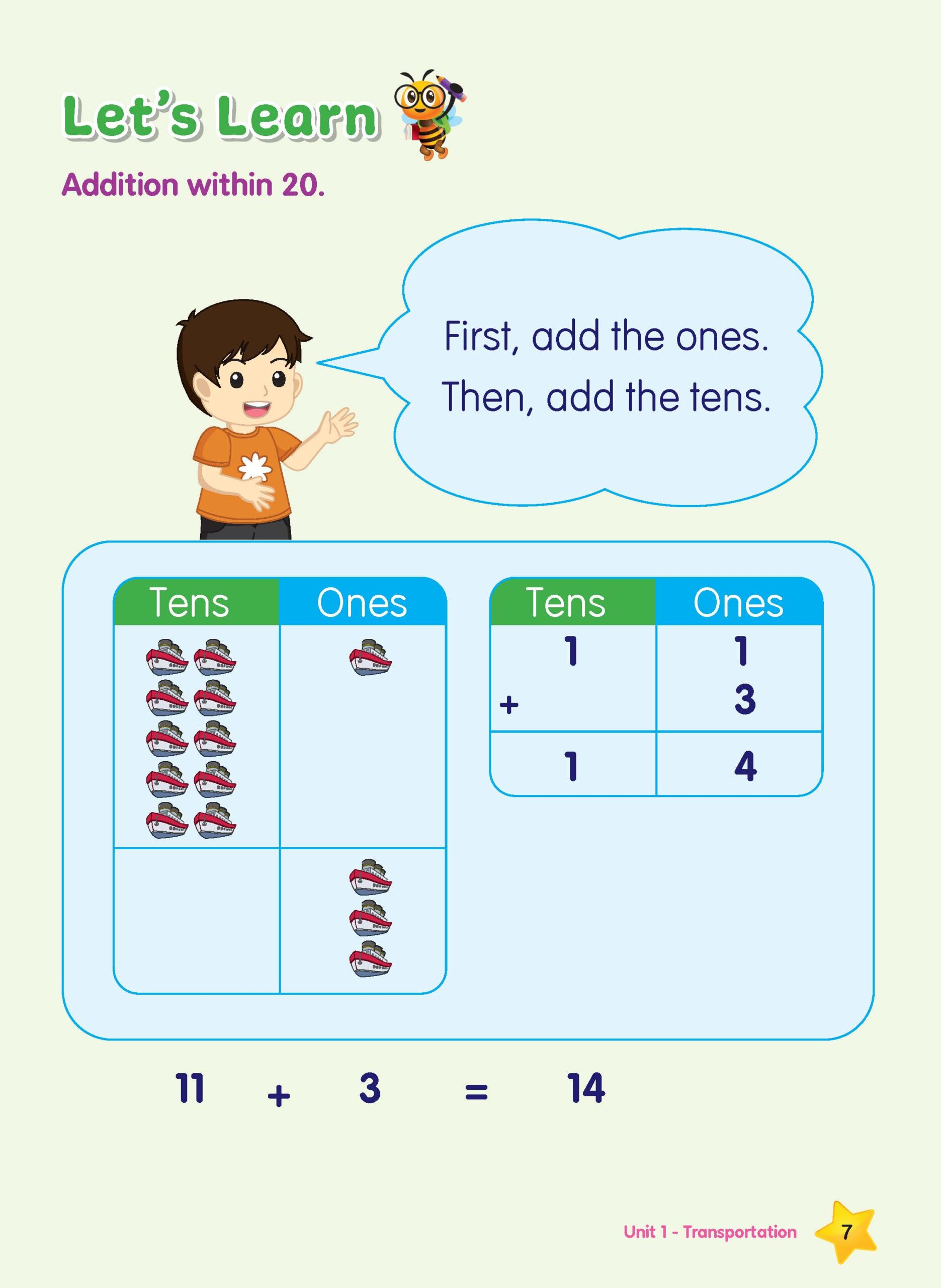 Rainbow Maths Student Book Kindergarten 2A