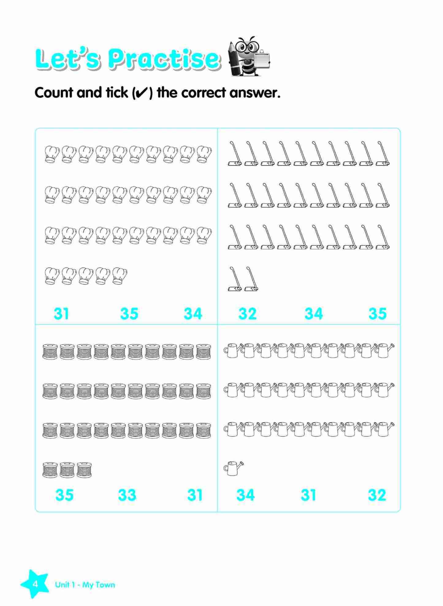 Rainbow Maths Activity Book Kindergarten 2B