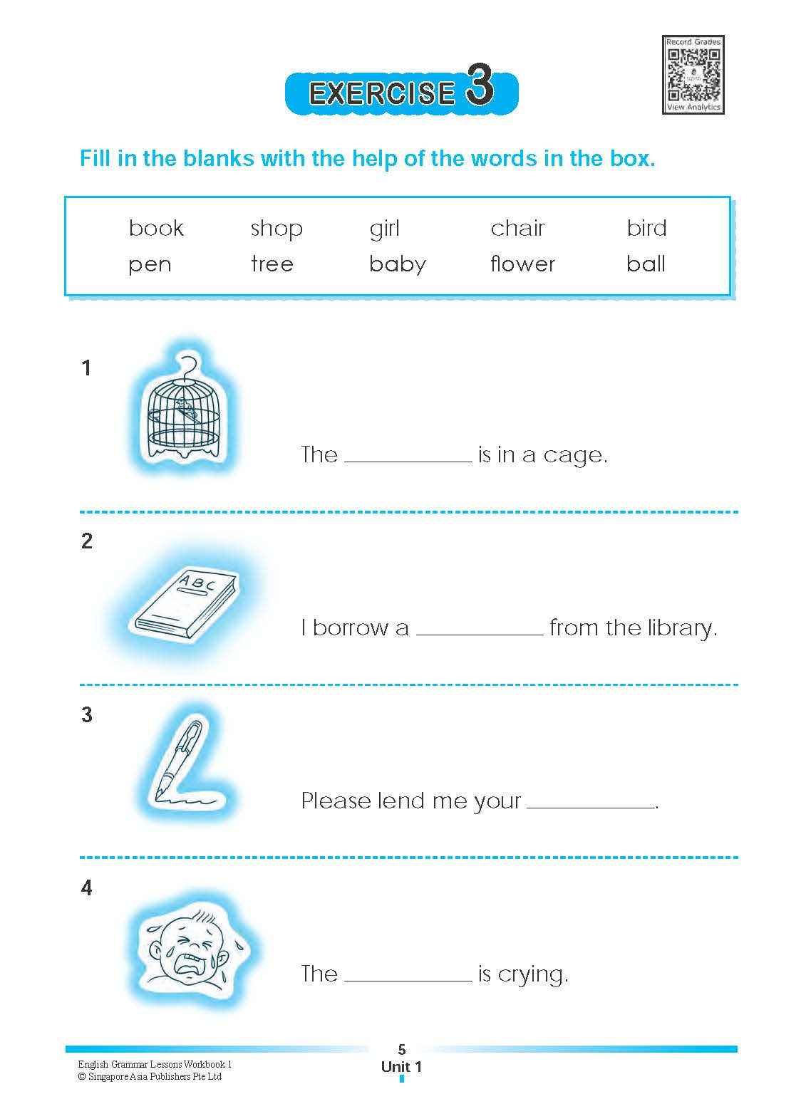 ENGLISH GRAMMAR LESSONS Workbook 1