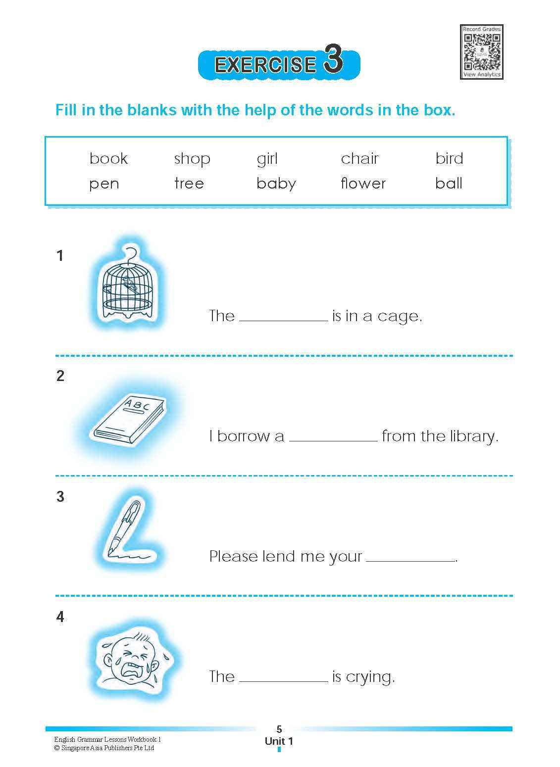 ENGLISH GRAMMAR LESSONS Workbook 1