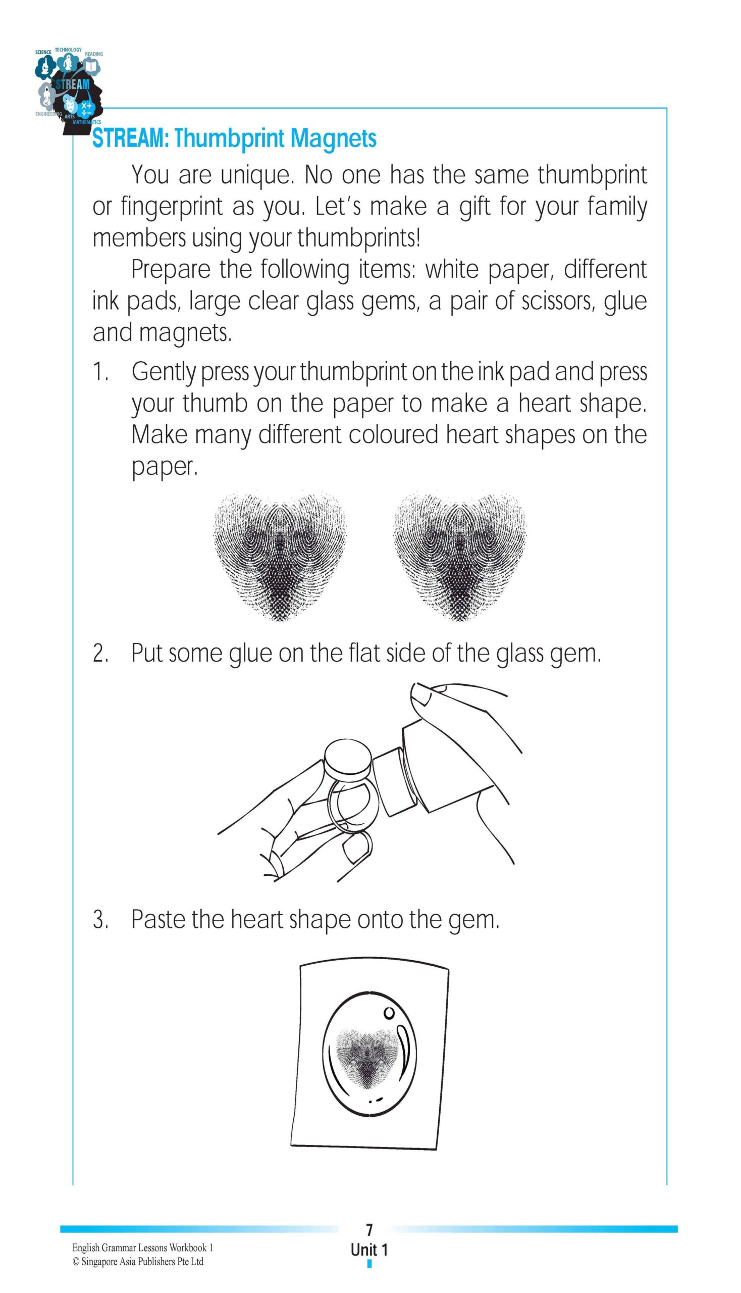 ENGLISH GRAMMAR LESSONS Workbook 1