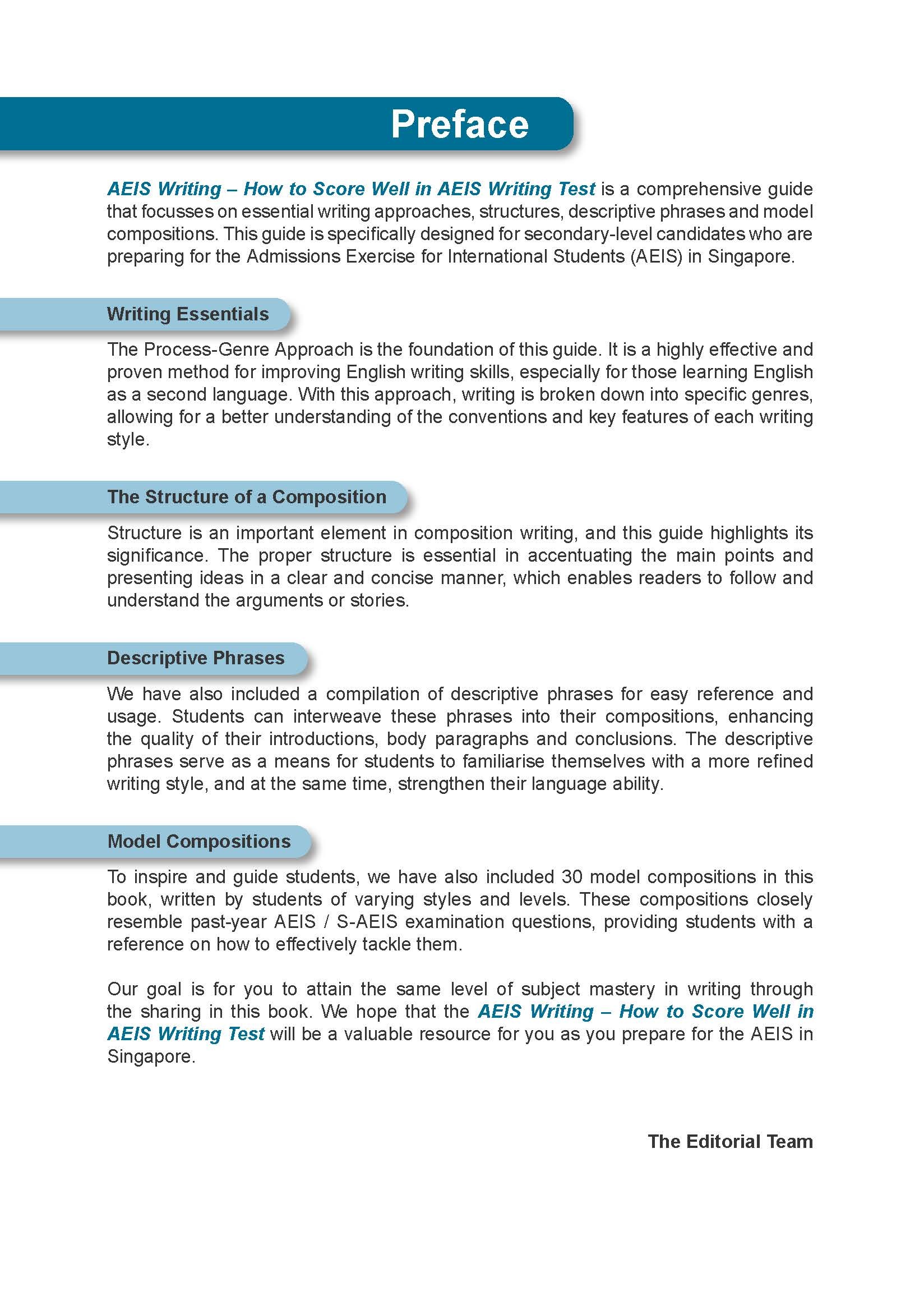 AEIS WRITING – How to Score Well in AEIS Writing Test