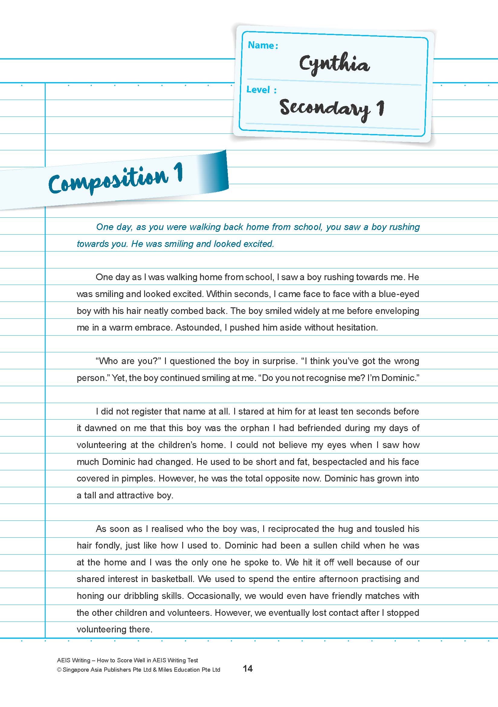 AEIS WRITING – How to Score Well in AEIS Writing Test