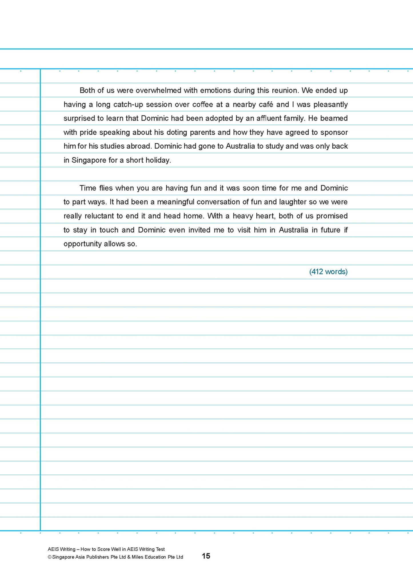 AEIS WRITING – How to Score Well in AEIS Writing Test