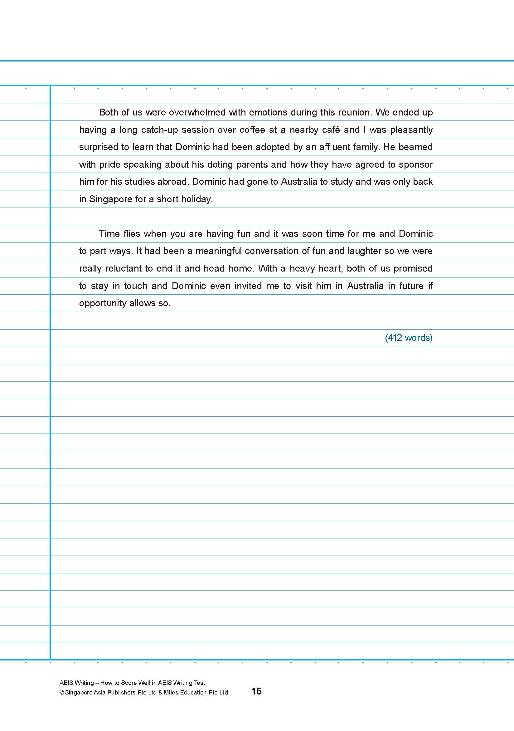 AEIS WRITING – How to Score Well in AEIS Writing Test