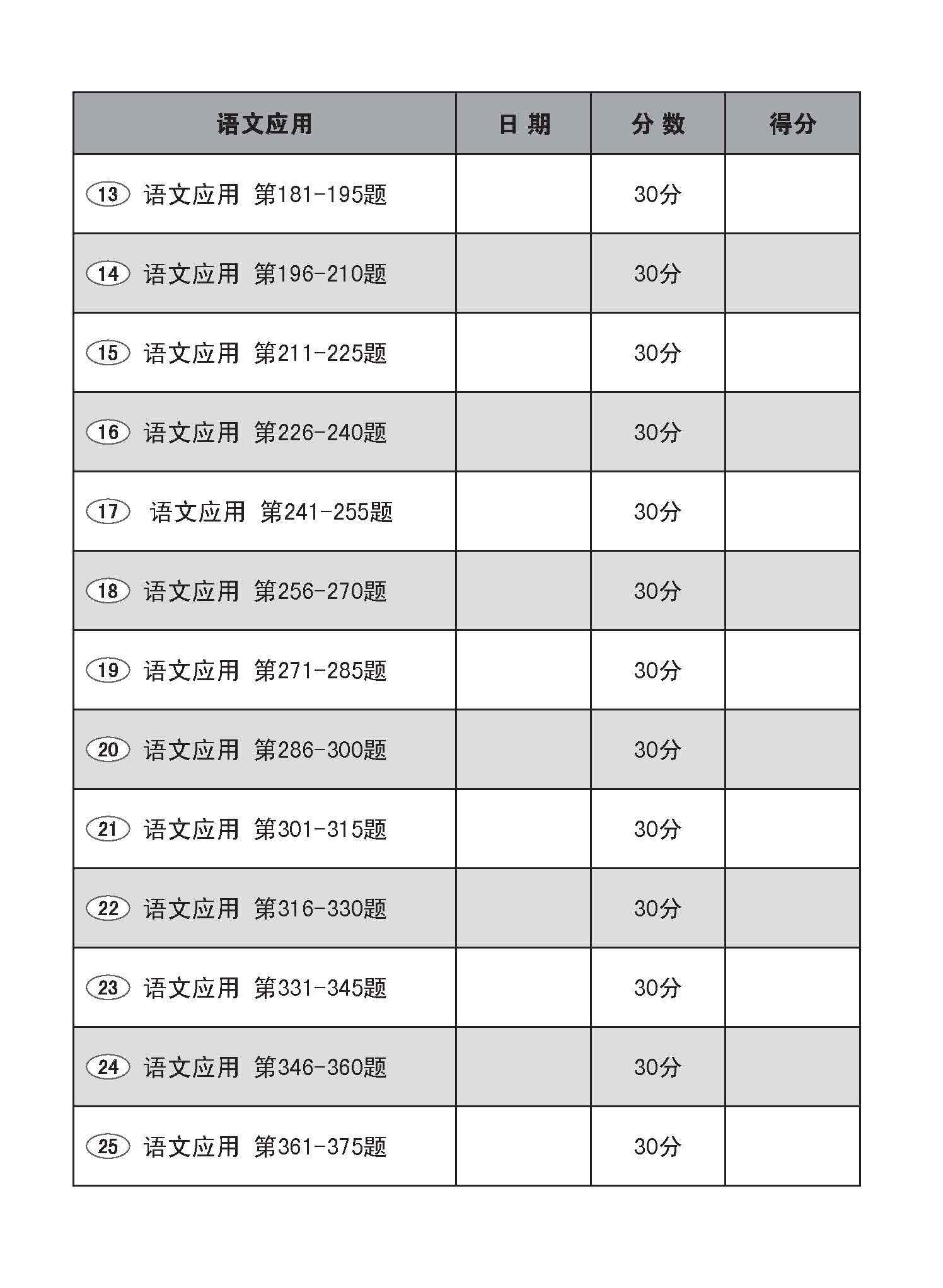 小二华文 语文应用 501 / 501 Questions on Language And Usage For Primary Two Chinese