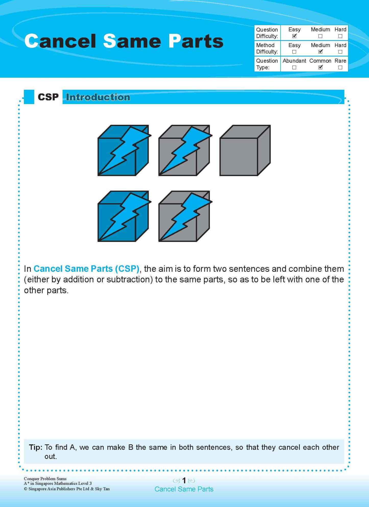 Conquer PROBLEM SUMS A* IN SINGAPORE MATHEMATICS LEVEL 3