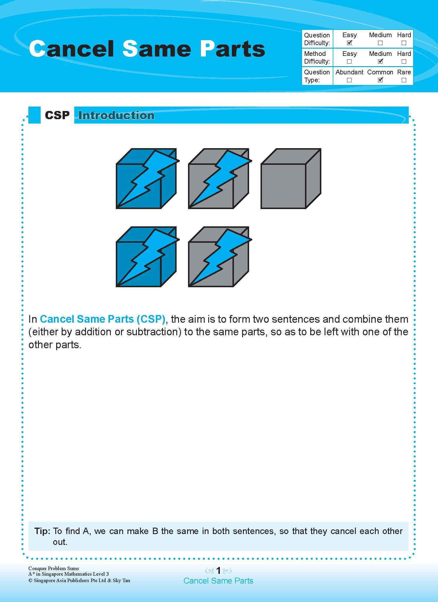 Conquer PROBLEM SUMS A* IN SINGAPORE MATHEMATICS LEVEL 3
