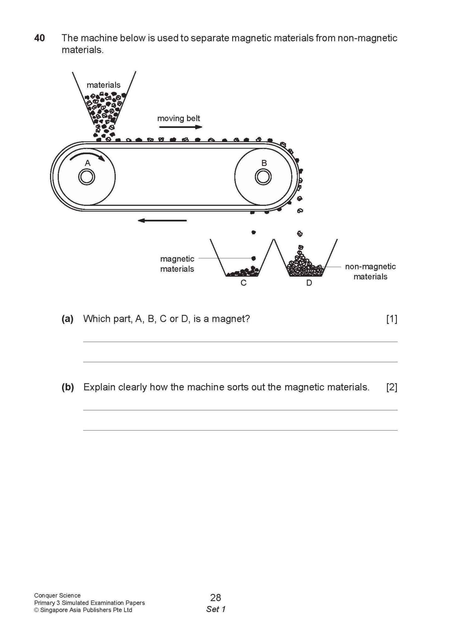 Conquer Science Primary 3 Simulated Examination Papers