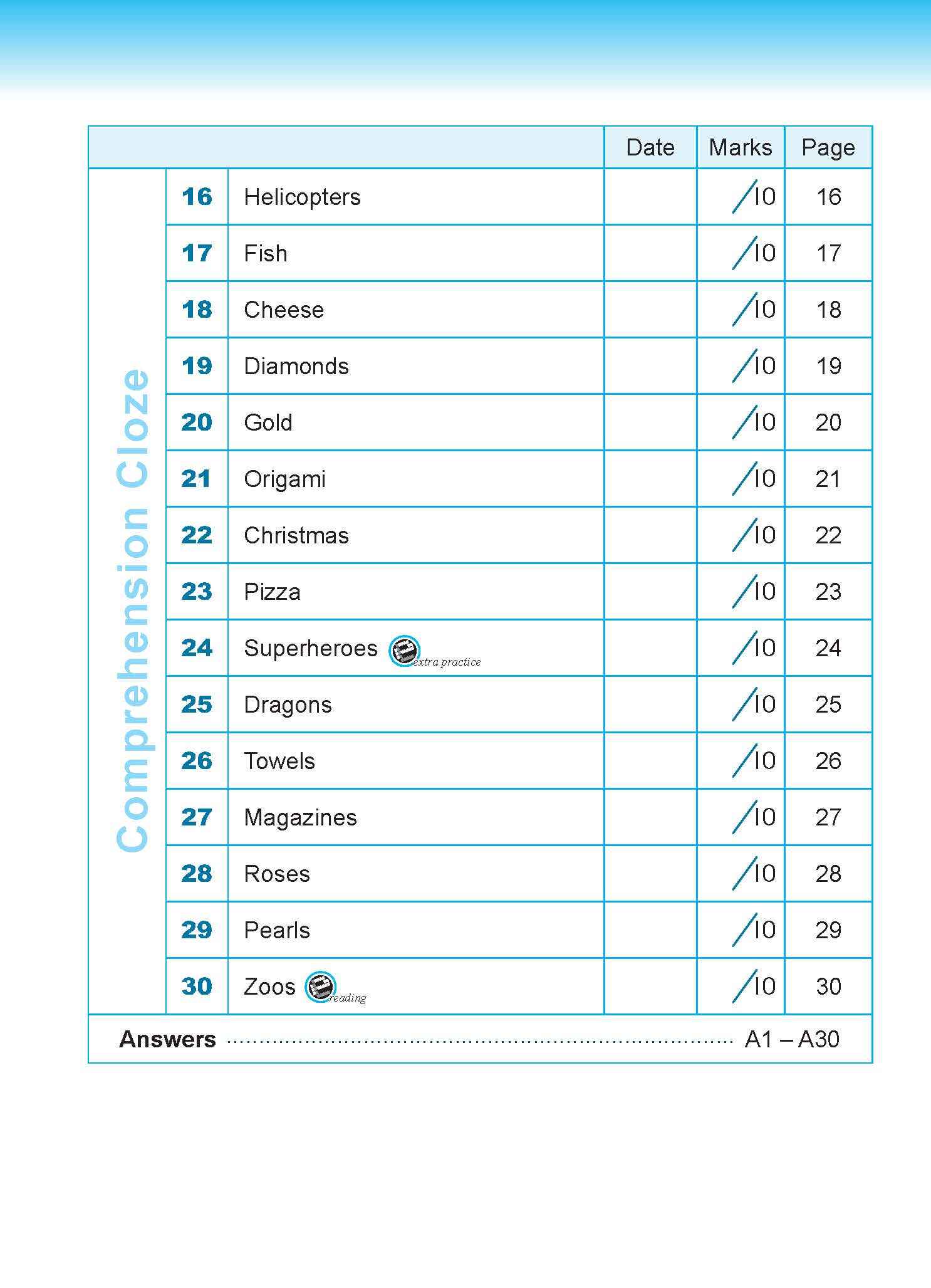 Conquer COMPREHENSION CLOZE TECHNIQUES Book 3