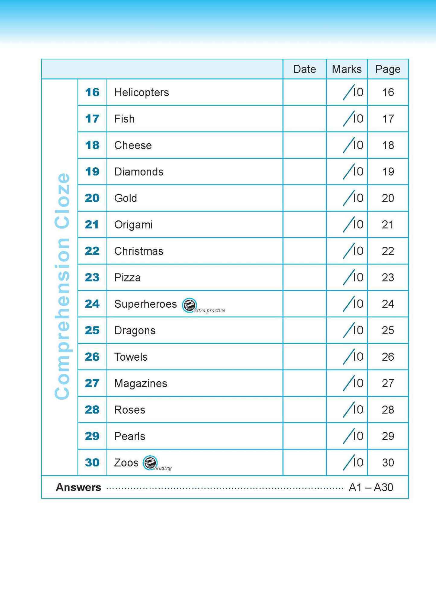Conquer COMPREHENSION CLOZE TECHNIQUES Book 3