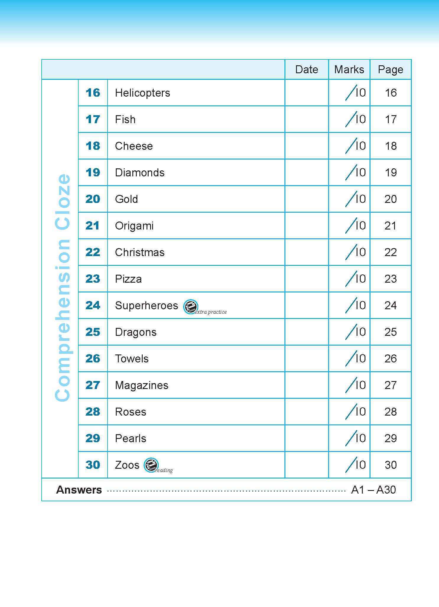 Conquer COMPREHENSION CLOZE TECHNIQUES Book 3