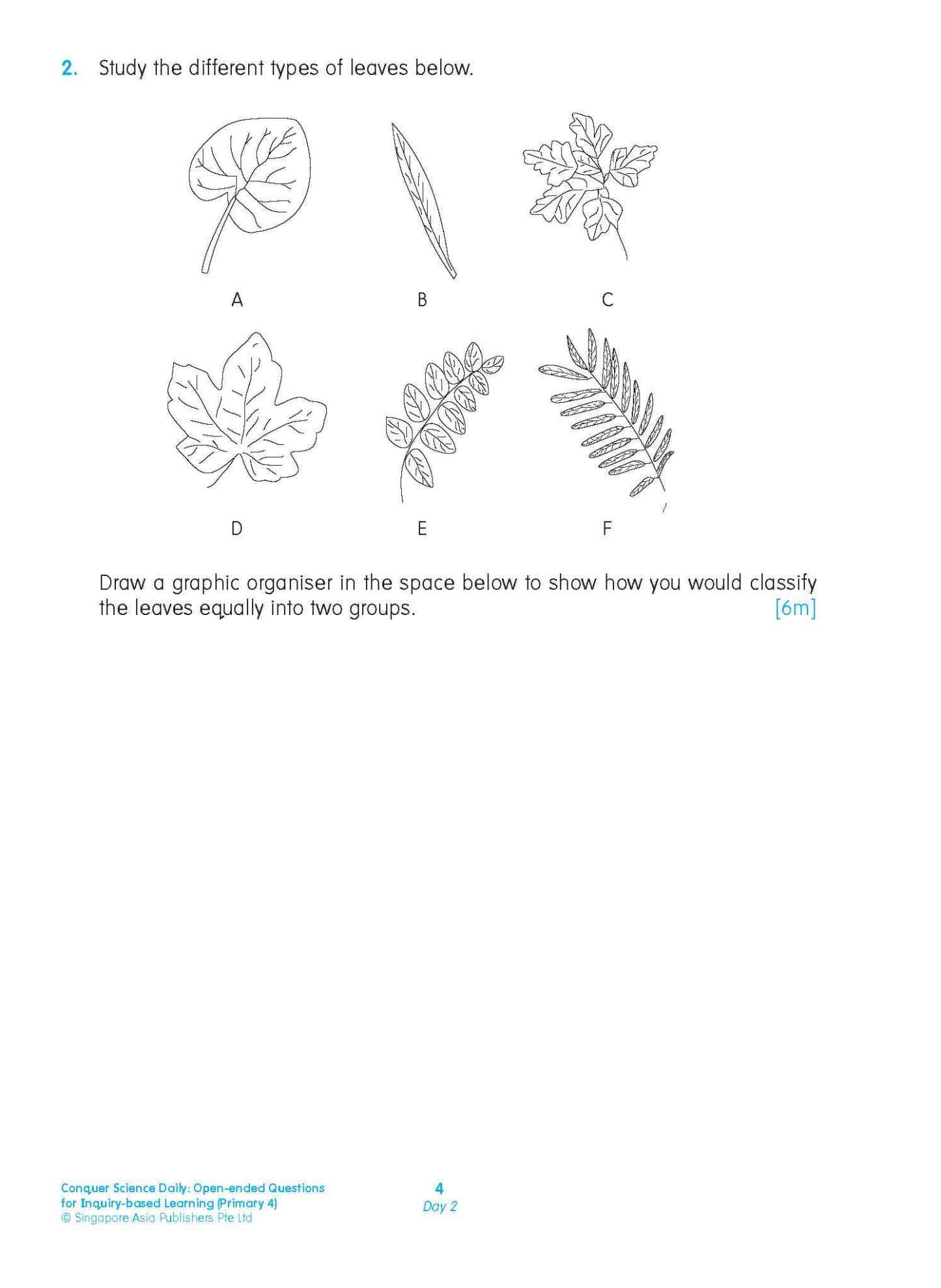 Conquer Science Daily Open-ended Questions for Inquiry-based Learning Primary 4