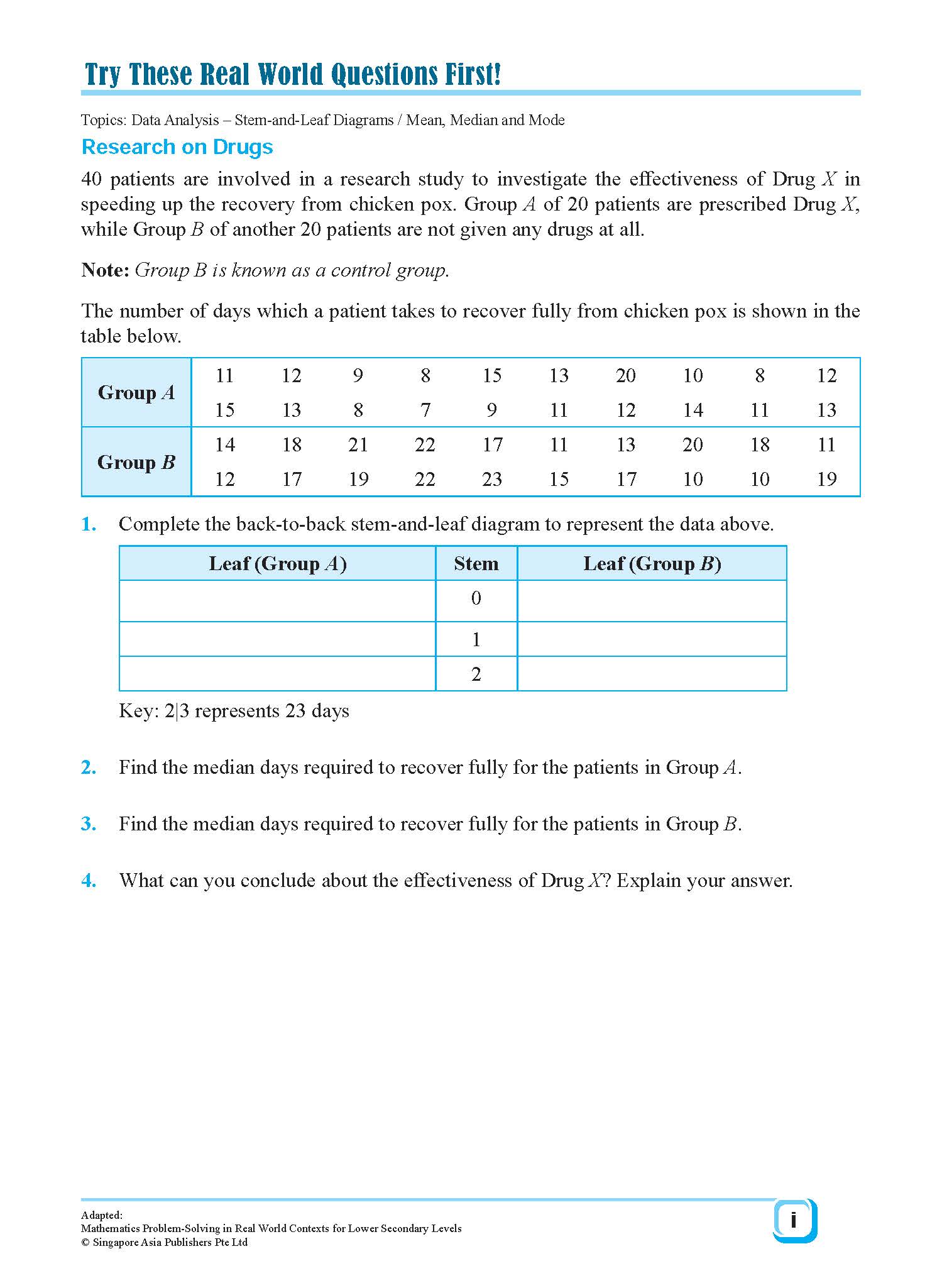 101 Mathematics Questions To Do Before The Exam + Real World Questions Secondary 2