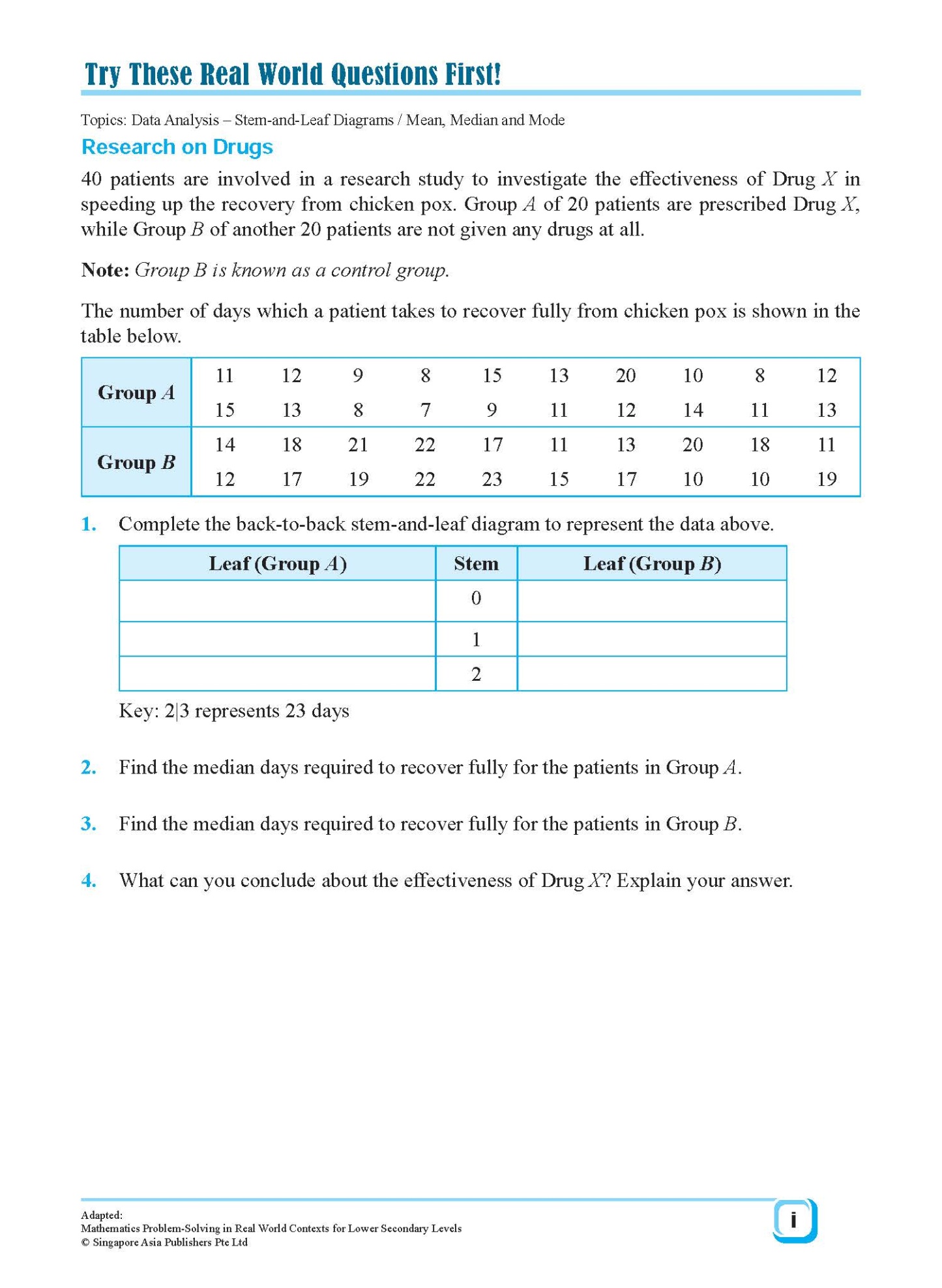 101 Mathematics Questions To Do Before The Exam + Real World Questions Secondary 2