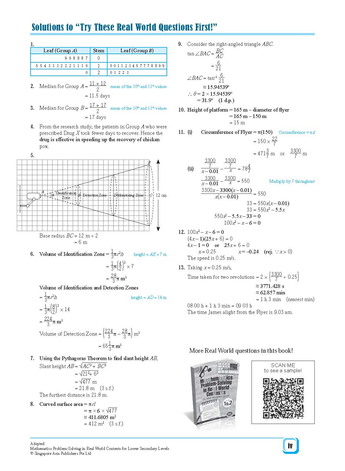 101 Mathematics Questions To Do Before The Exam + Real World Questions Secondary 2