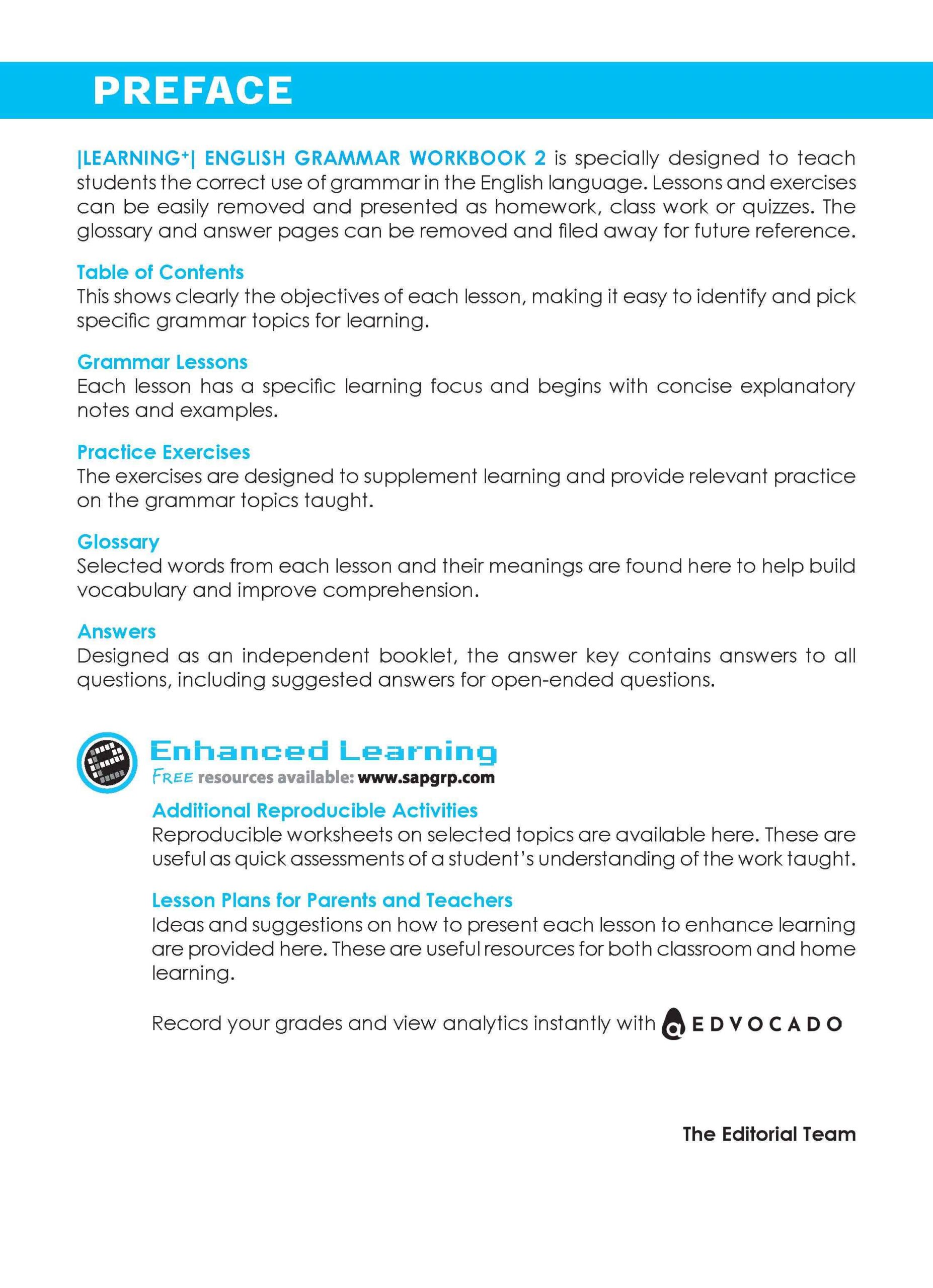 LEARNING+ ENGLISH GRAMMAR Workbook 2