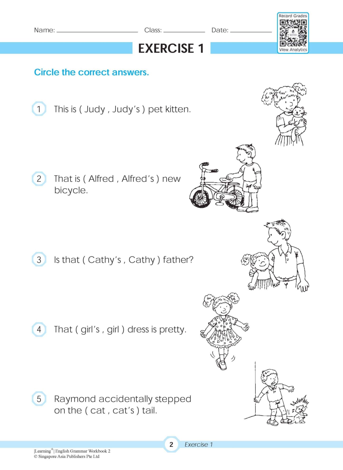 LEARNING+ ENGLISH GRAMMAR Workbook 2