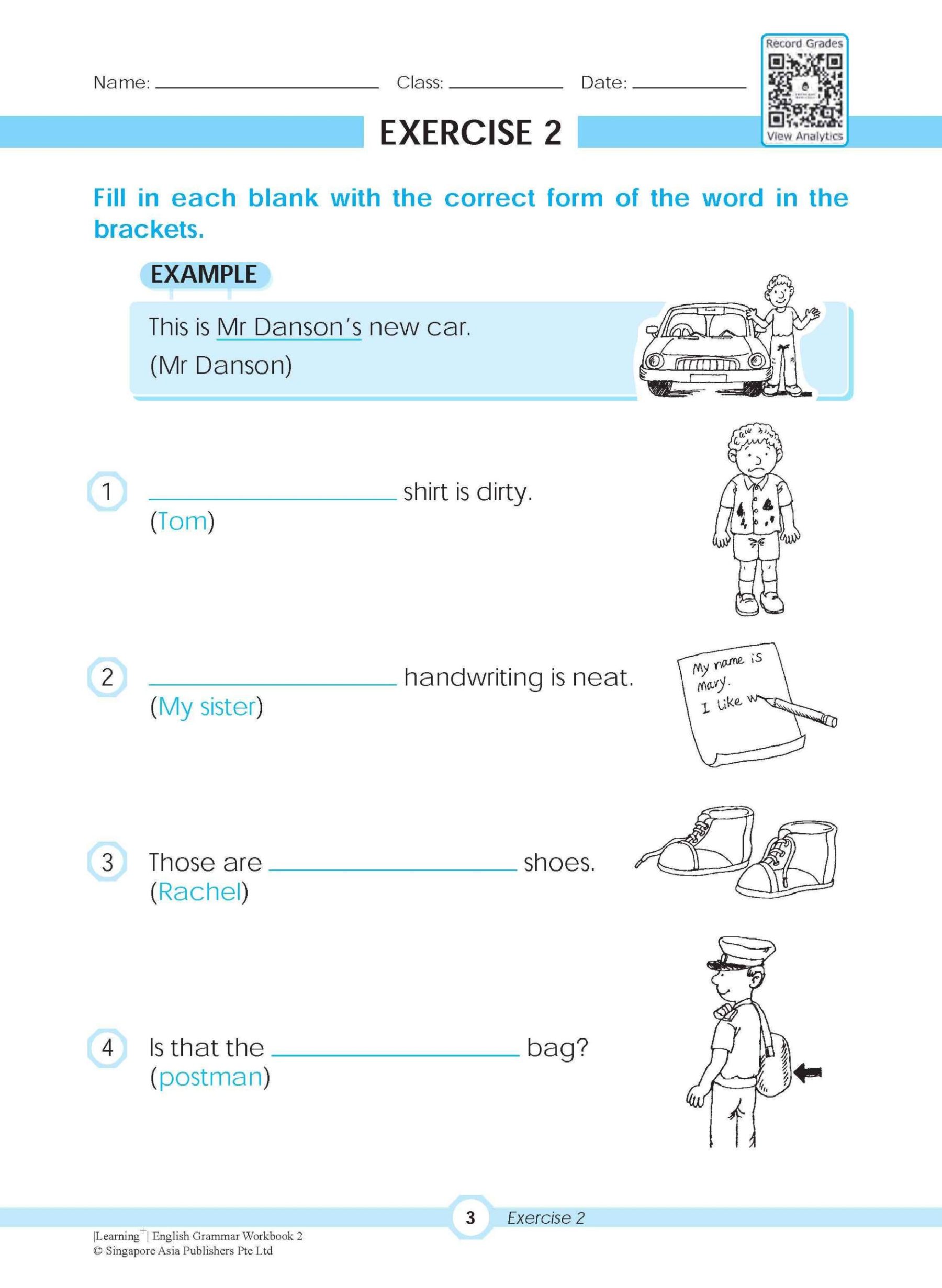 LEARNING+ ENGLISH GRAMMAR Workbook 2