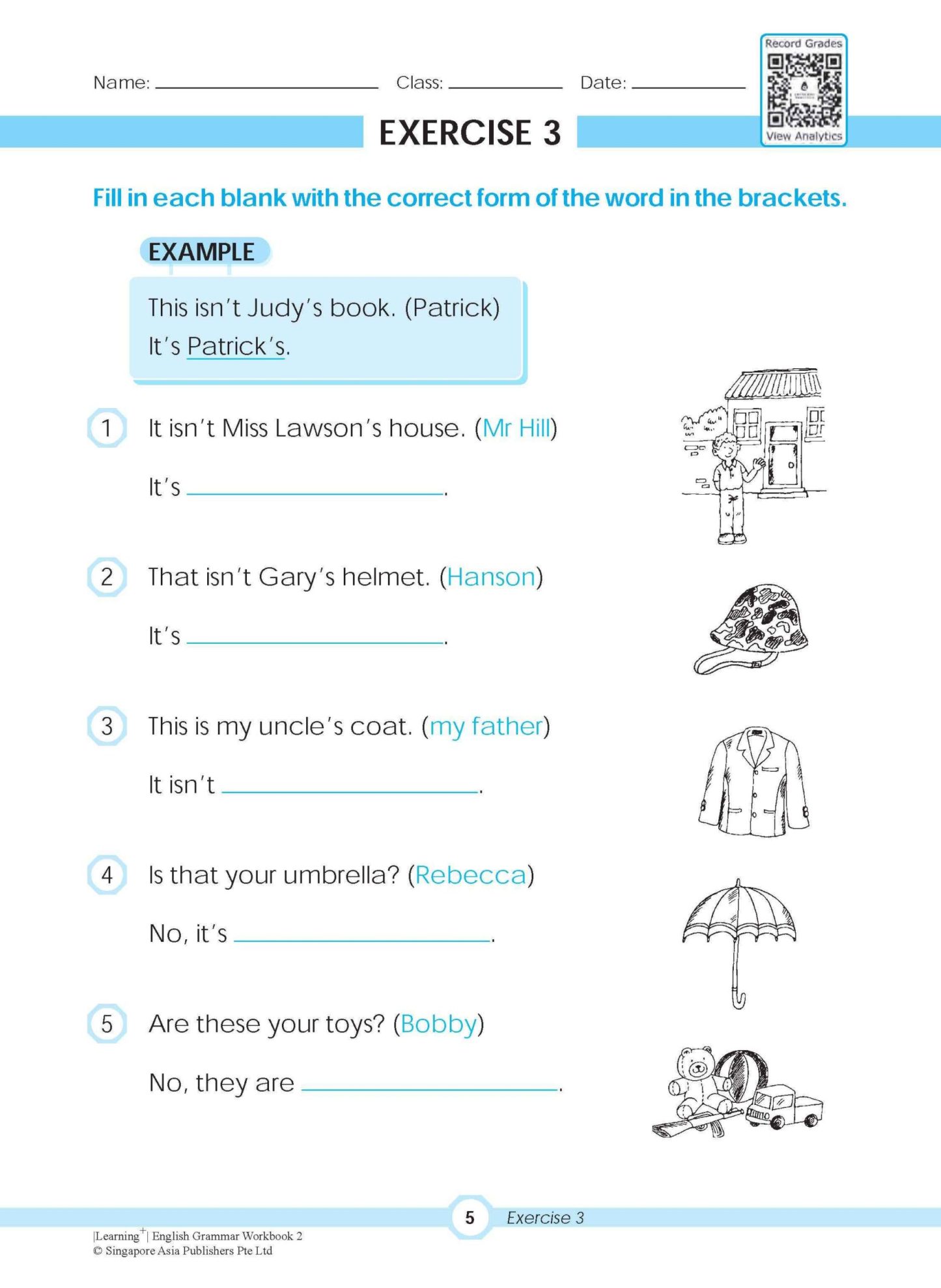 LEARNING+ ENGLISH GRAMMAR Workbook 2