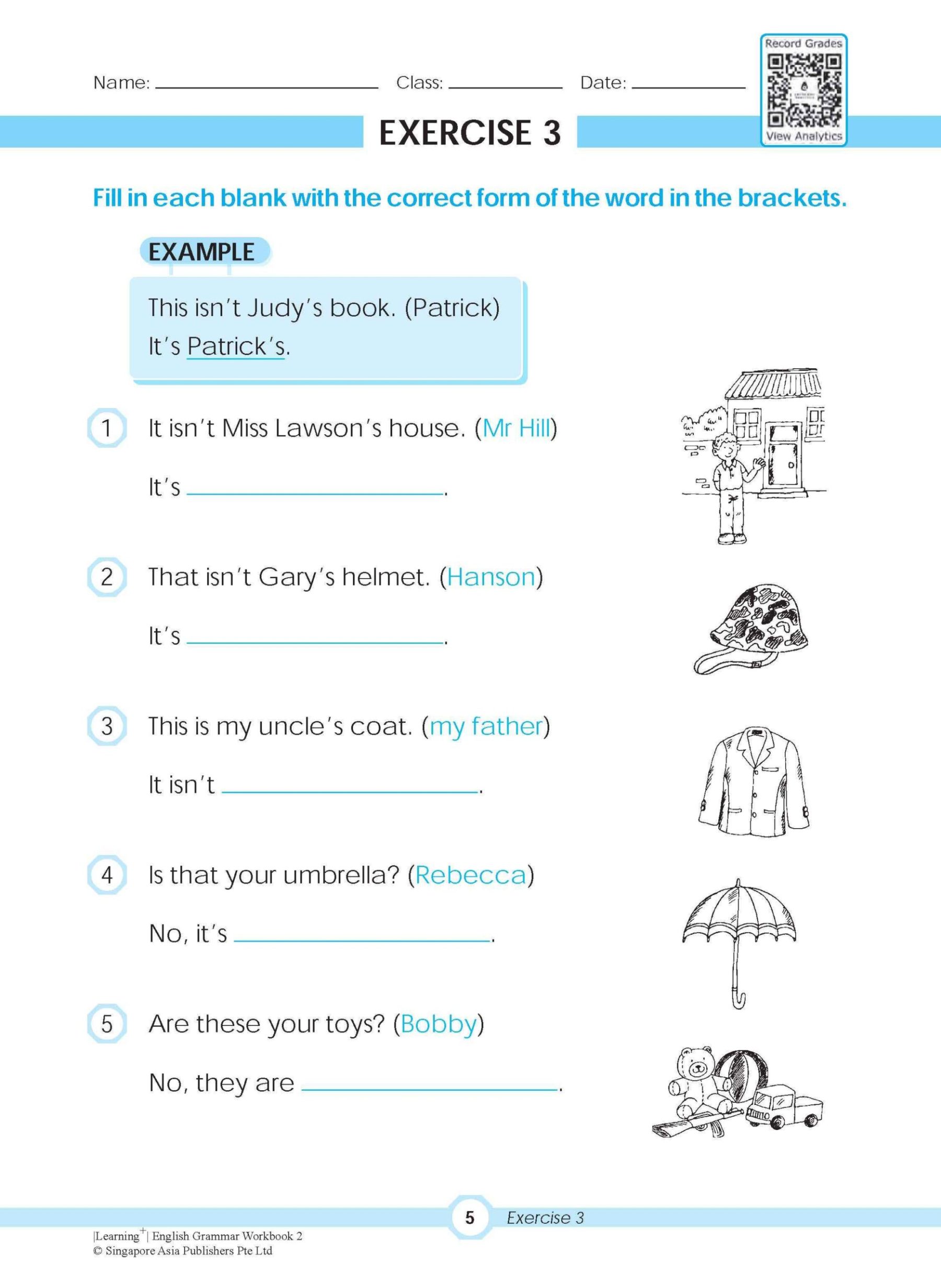 LEARNING+ ENGLISH GRAMMAR Workbook 2