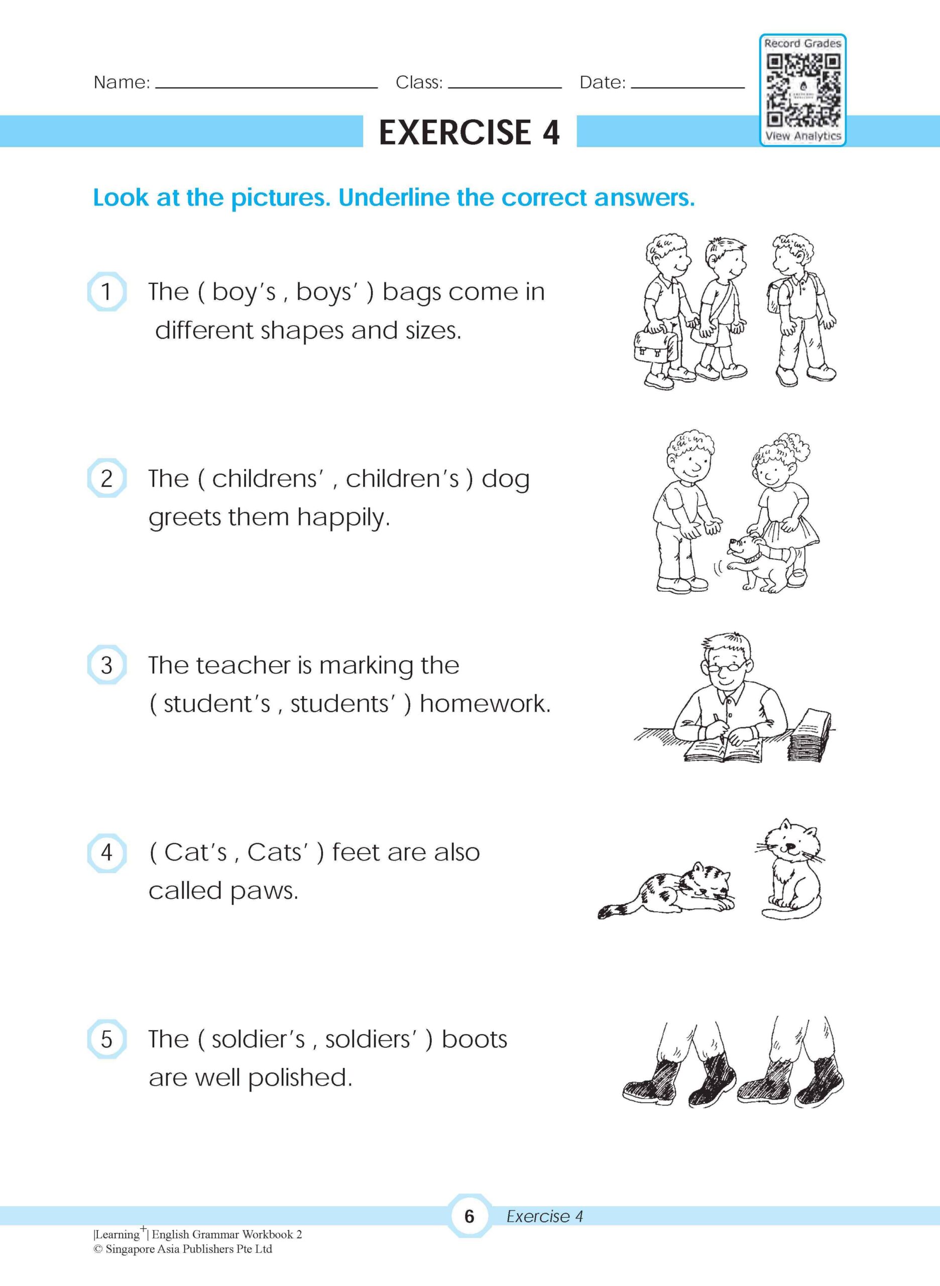 LEARNING+ ENGLISH GRAMMAR Workbook 2