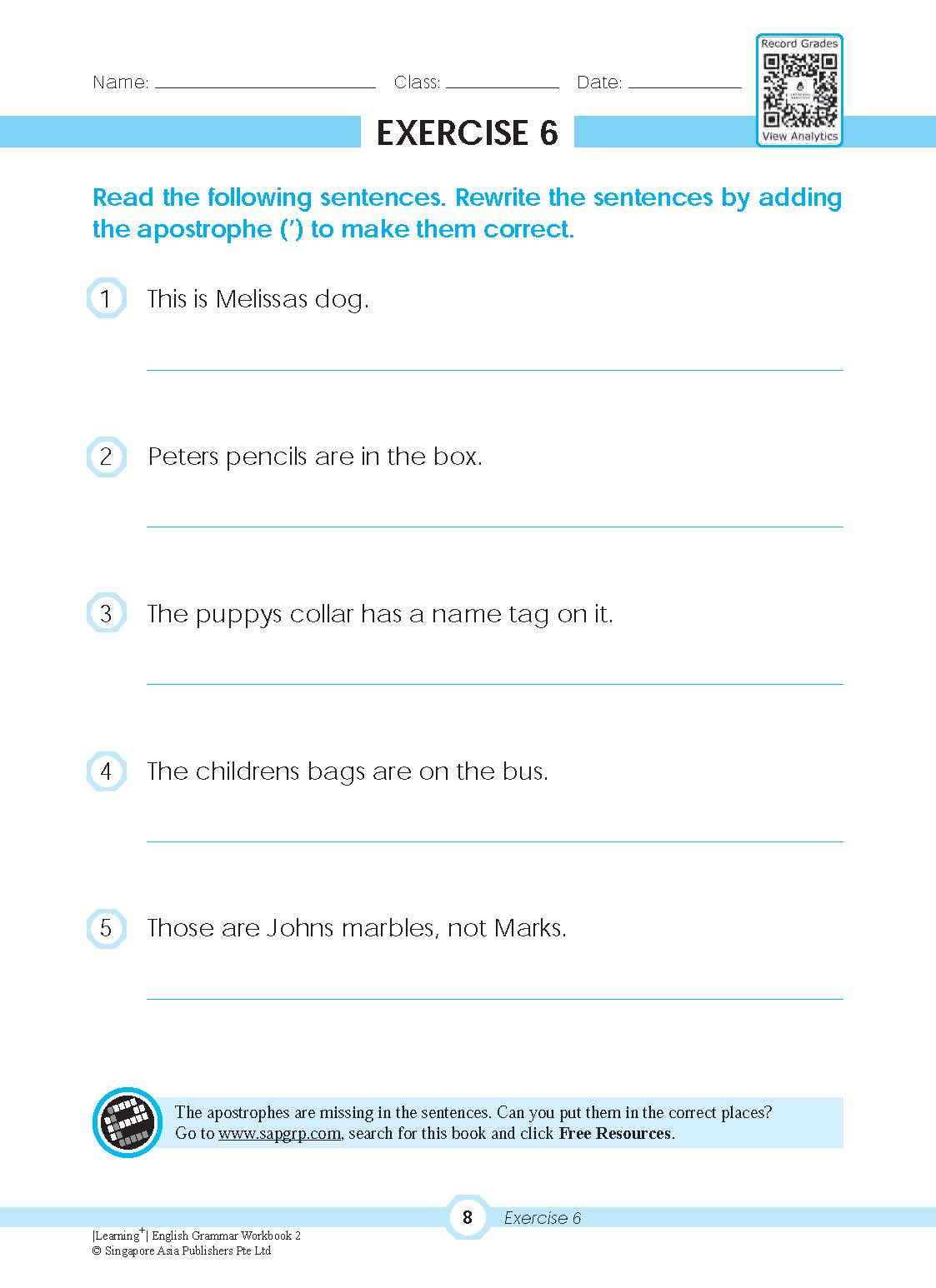 LEARNING+ ENGLISH GRAMMAR Workbook 2