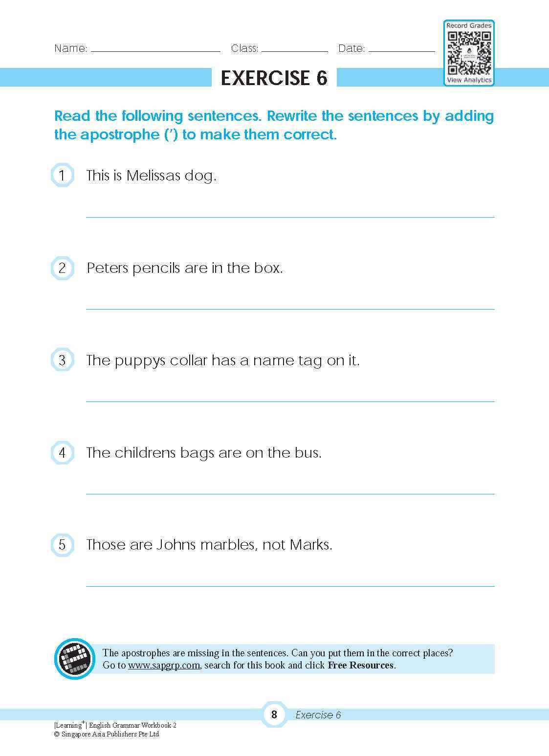 LEARNING+ ENGLISH GRAMMAR Workbook 2