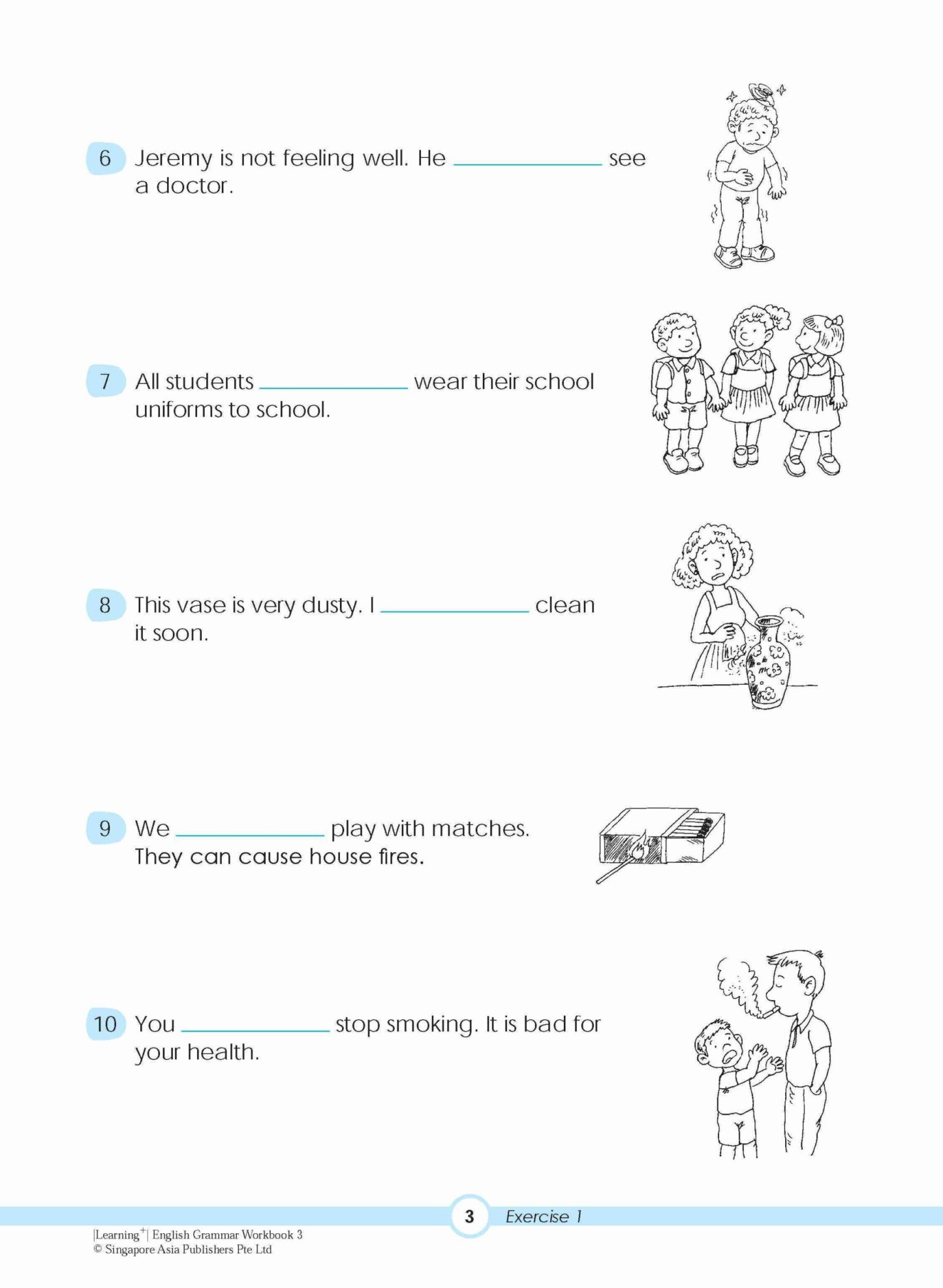 LEARNING+ ENGLISH GRAMMAR Workbook 3