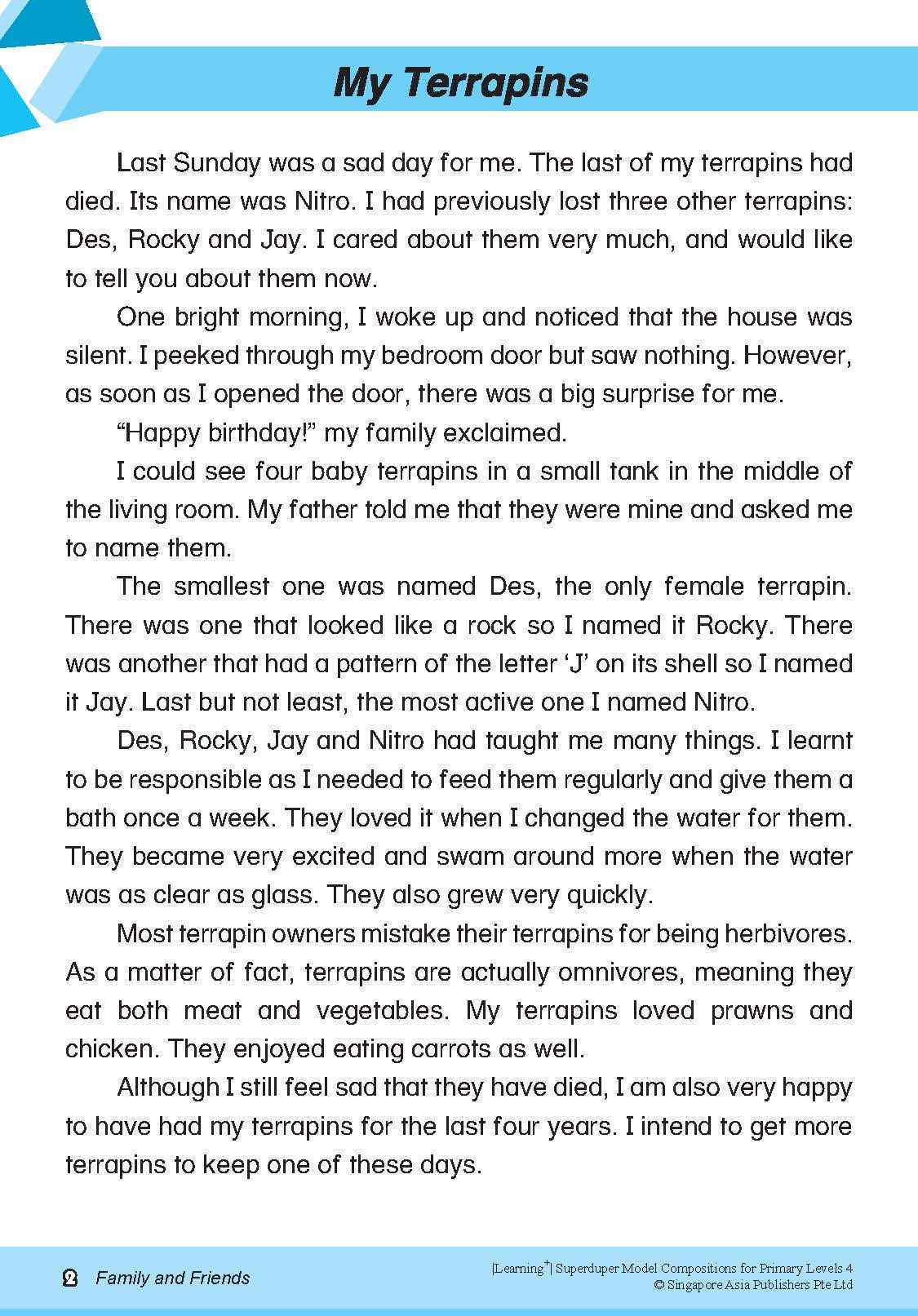 LEARNING+ SUPERDUPER MODEL COMPOSITIONS For Primary Levels 4