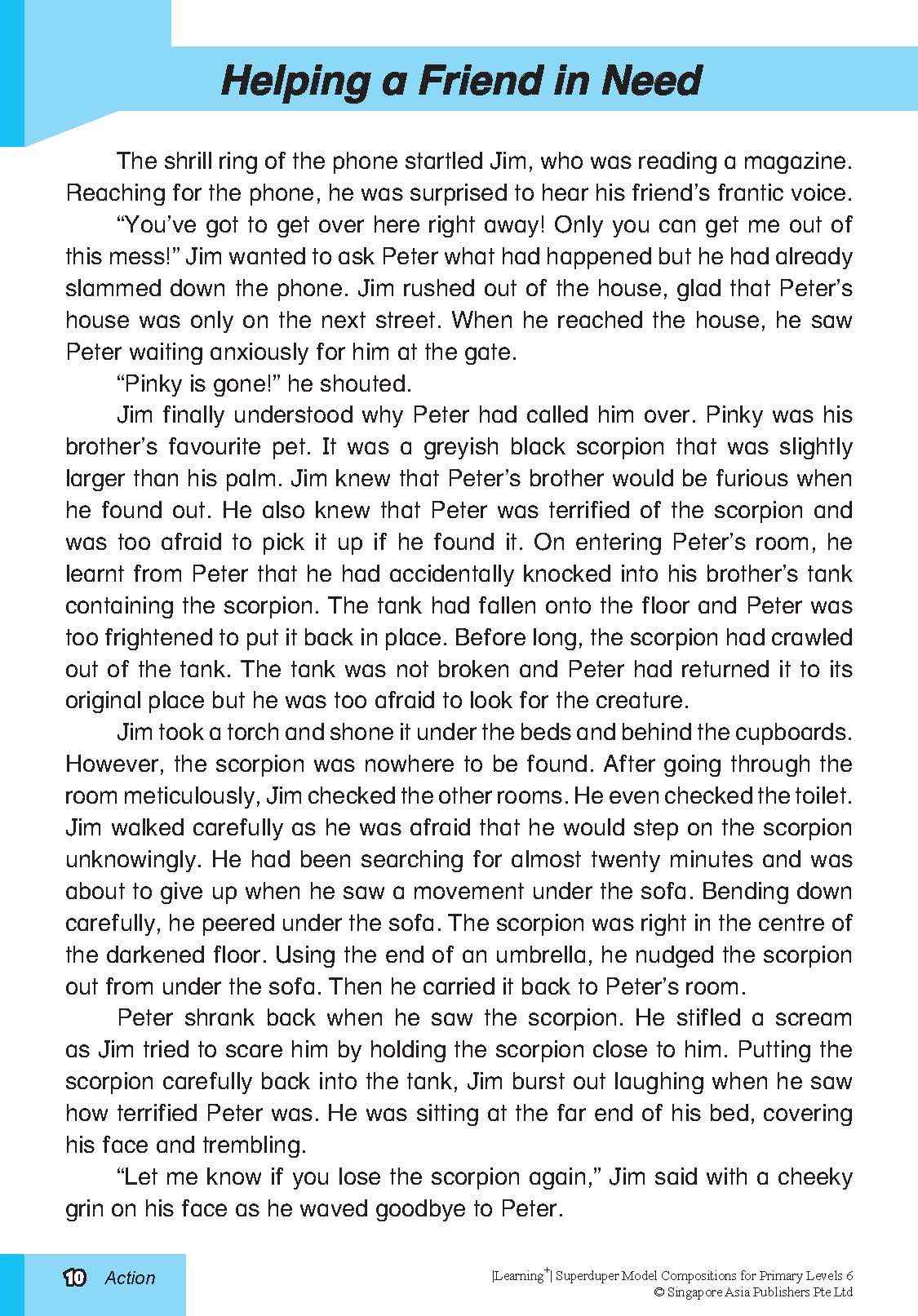 LEARNING+ SUPERDUPER MODEL COMPOSITIONS For Primary Levels 6