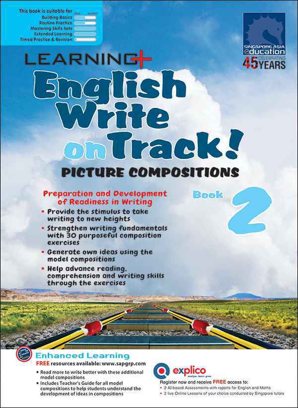 LEARNING+ English Write on Track! PICTURE COMPOSITIONS Book 2