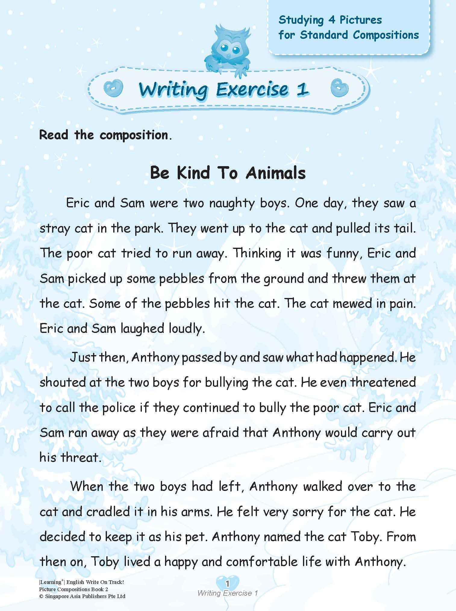 LEARNING+ English Write on Track! PICTURE COMPOSITIONS Book 2