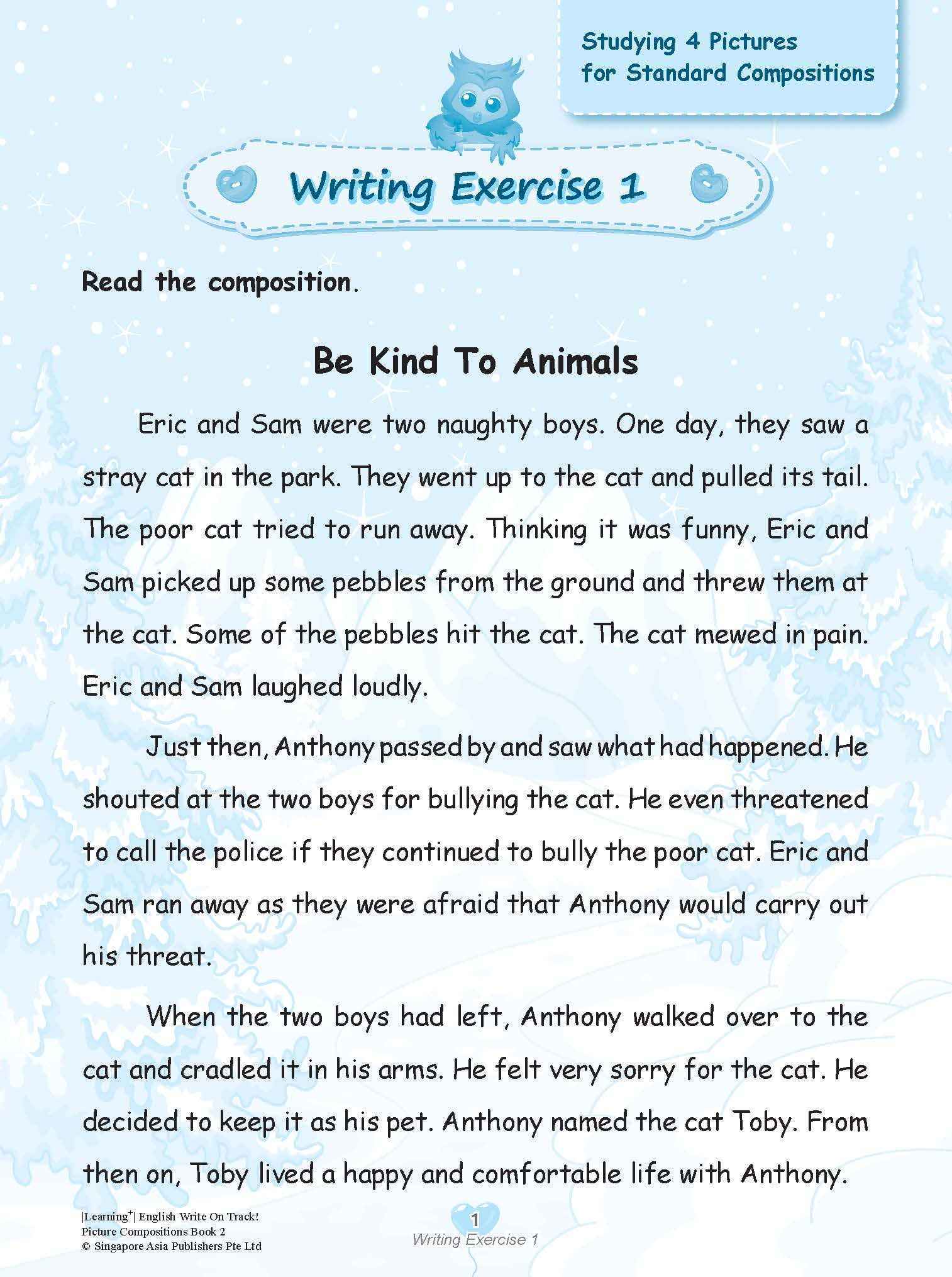 LEARNING+ English Write on Track! PICTURE COMPOSITIONS Book 2