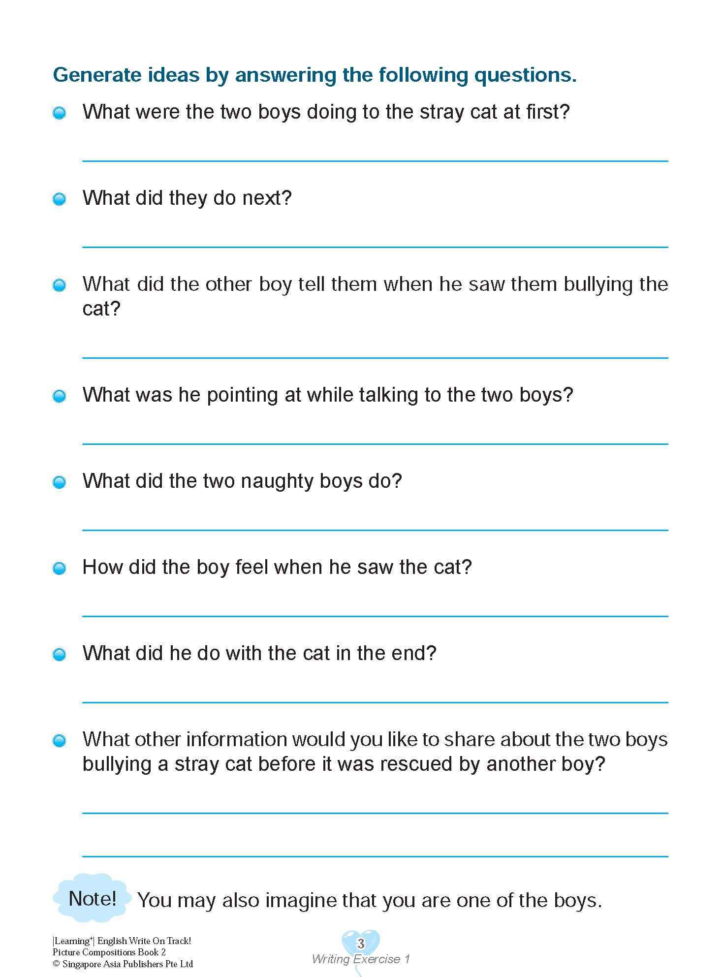 LEARNING+ English Write on Track! PICTURE COMPOSITIONS Book 2