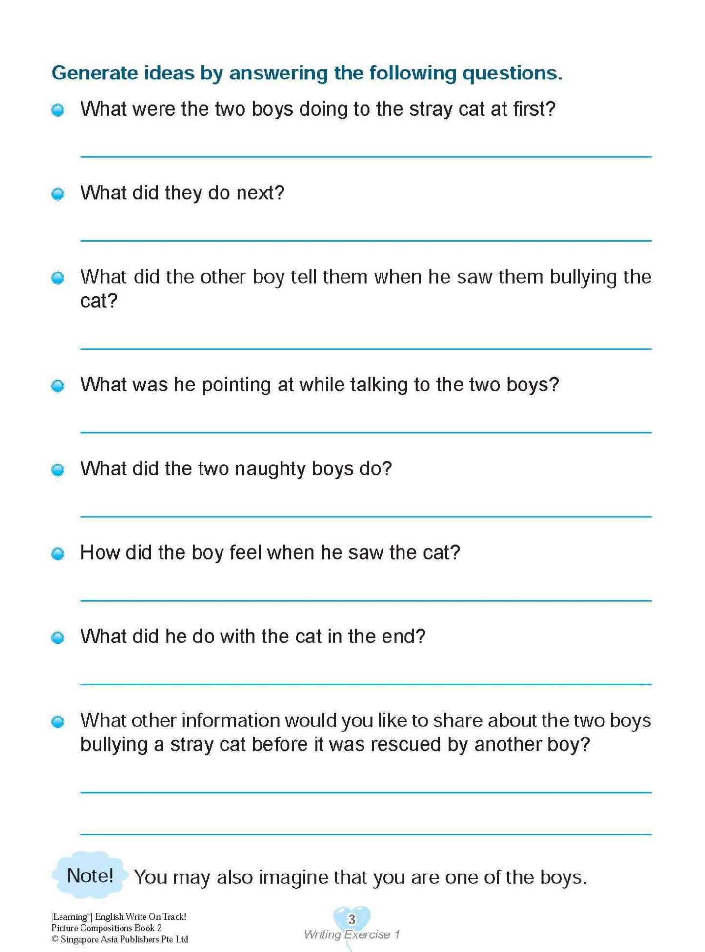 LEARNING+ English Write on Track! PICTURE COMPOSITIONS Book 2