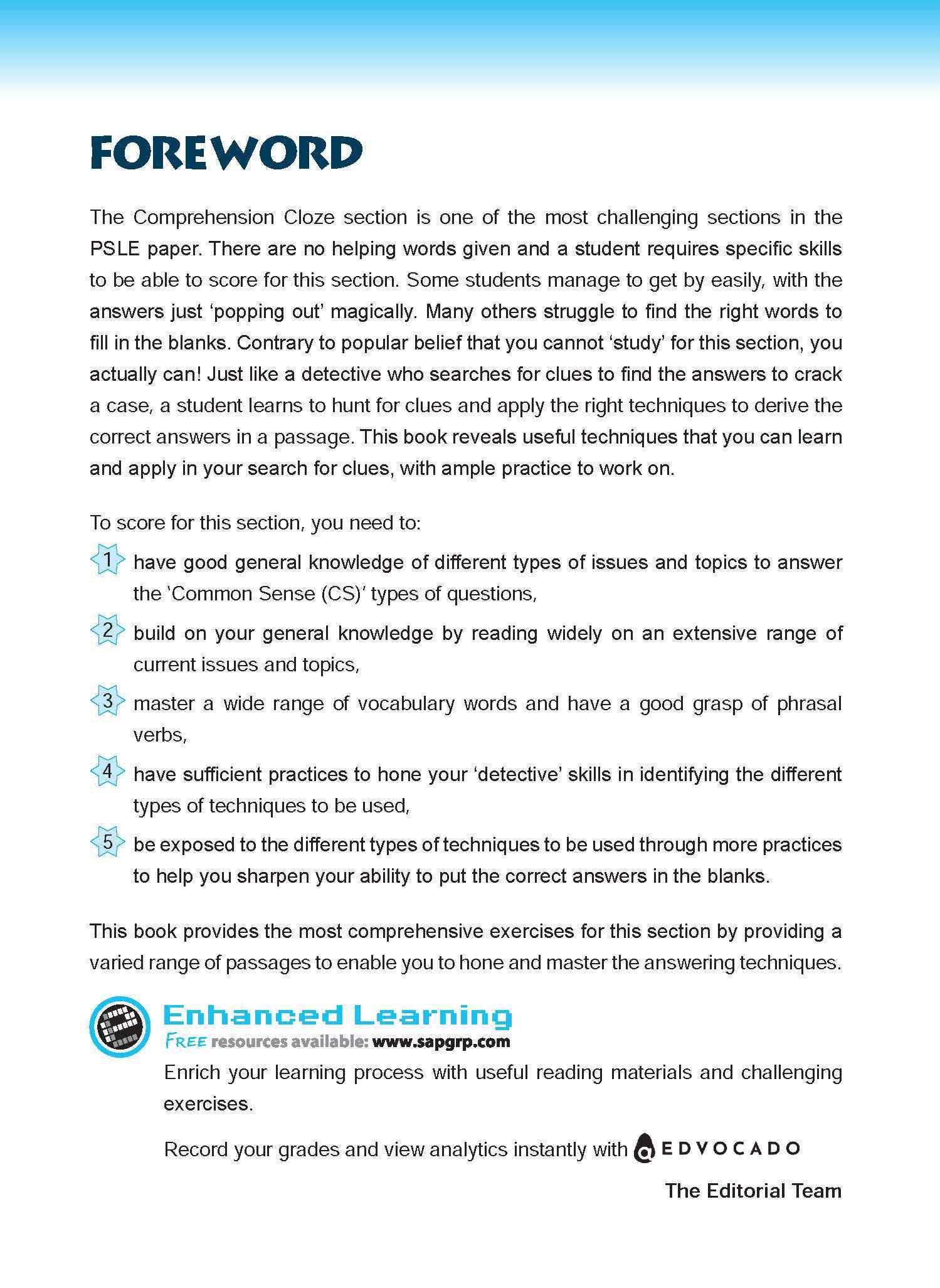 Conquer COMPREHENSION CLOZE TECHNIQUES Book 2