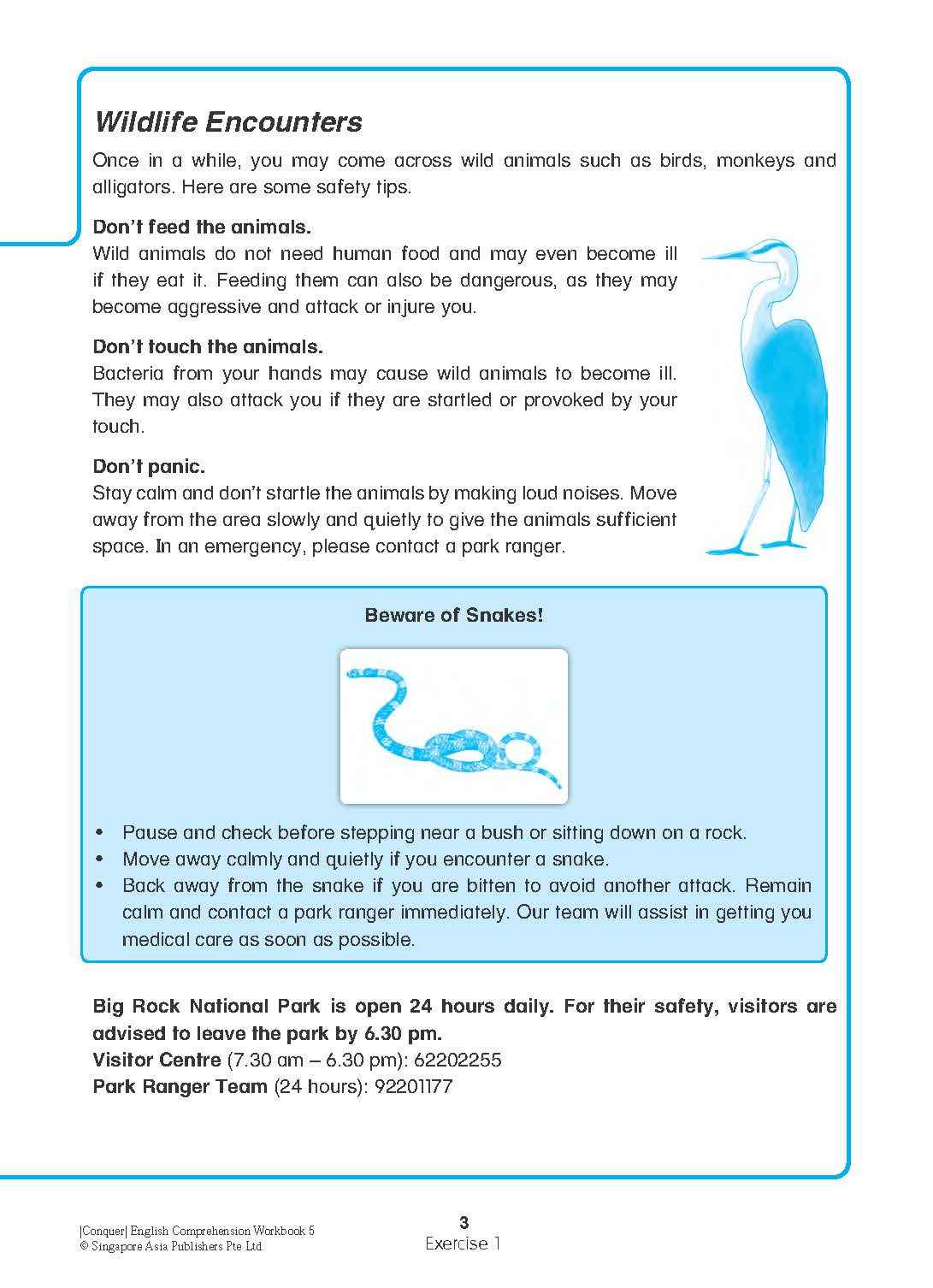 Conquer English Comprehension Workbook 5