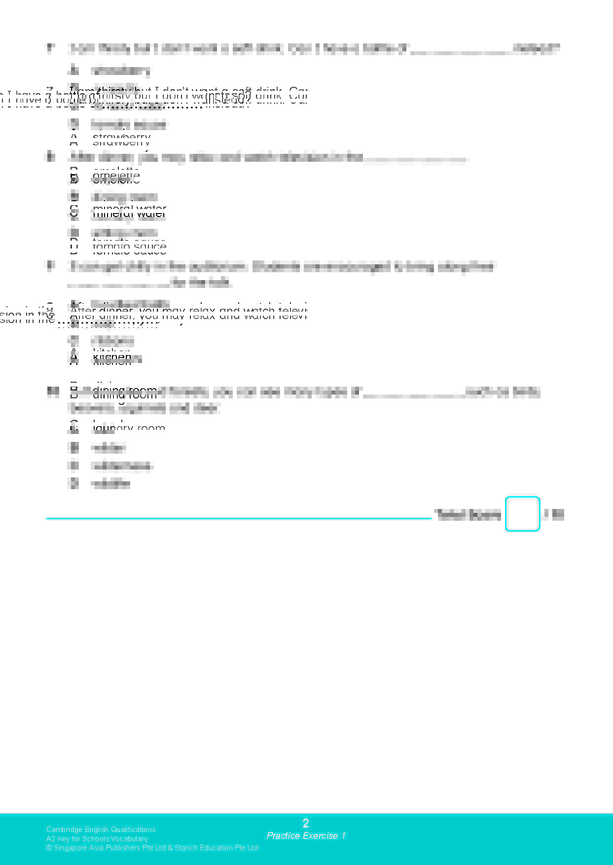 Cambridge English Qualifications – A2 Key for Schools Vocabulary (KET)