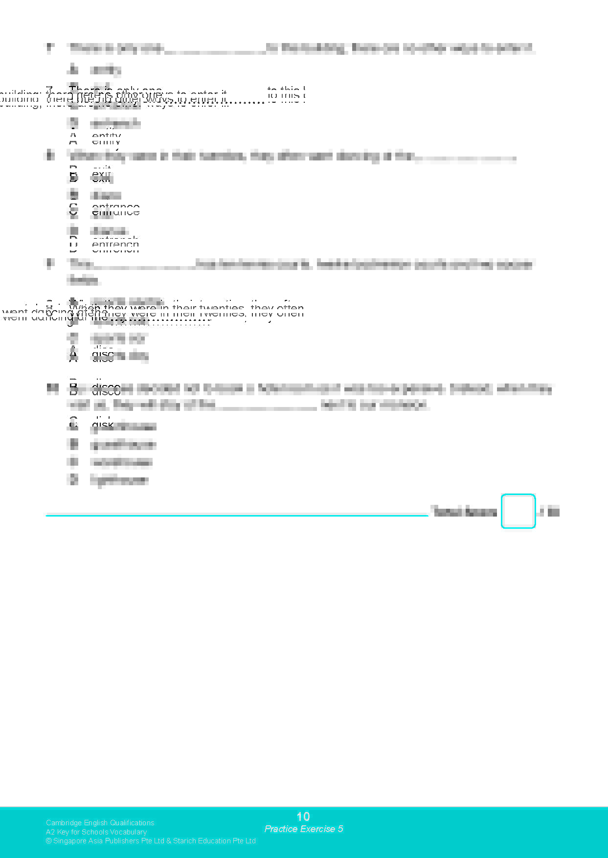 Cambridge English Qualifications – A2 Key for Schools Vocabulary (KET)