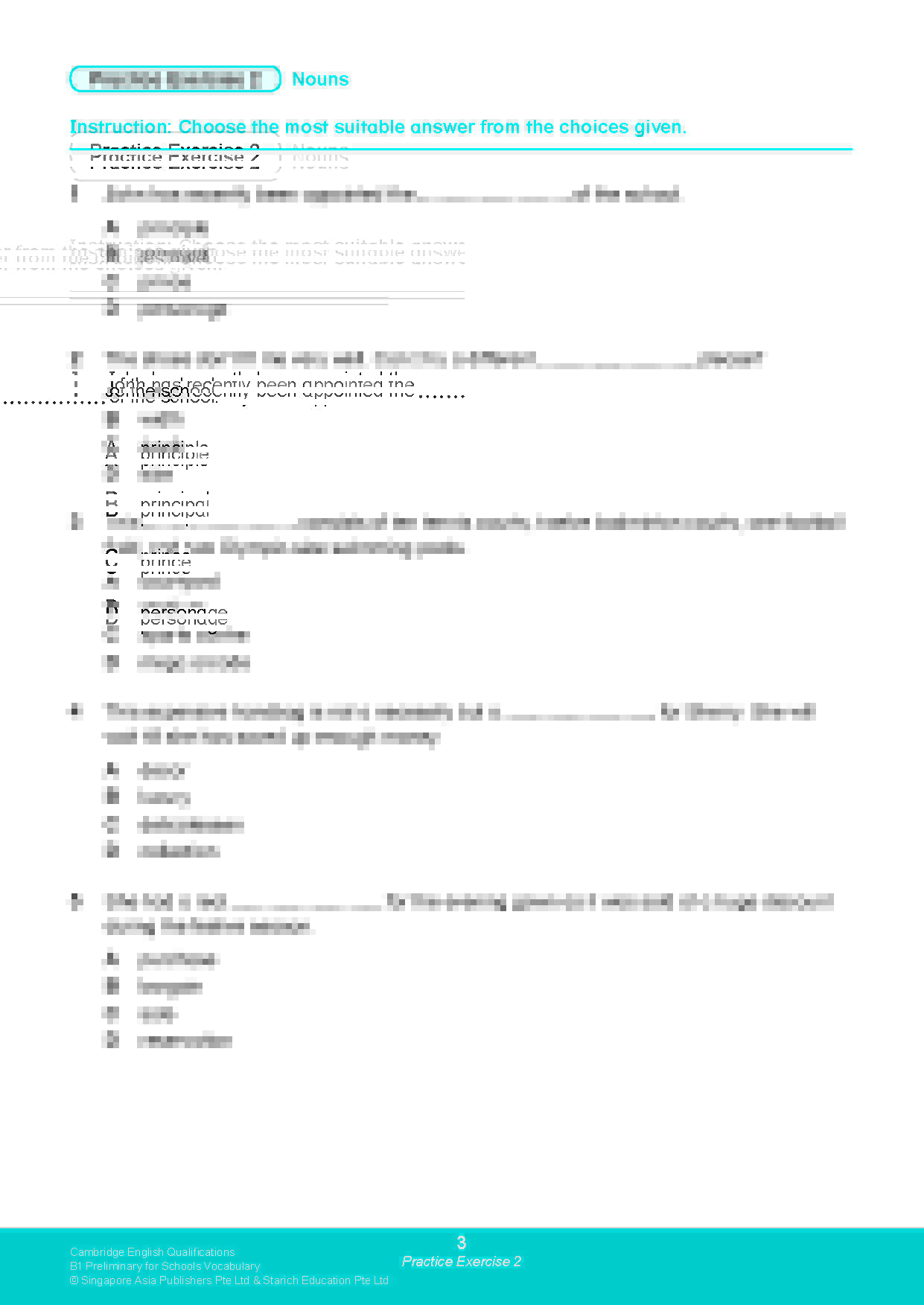 Cambridge English Qualifications – B1 Preliminary for Schools Vocabulary (PET)
