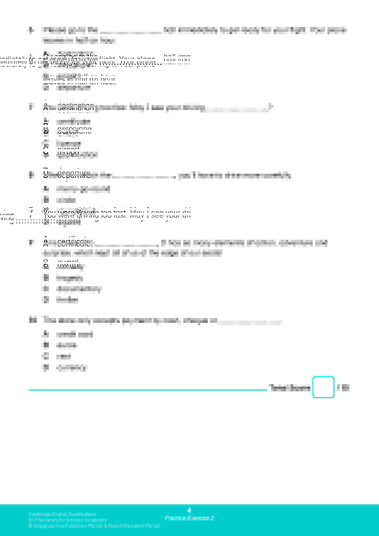 Cambridge English Qualifications – B1 Preliminary for Schools Vocabulary (PET)